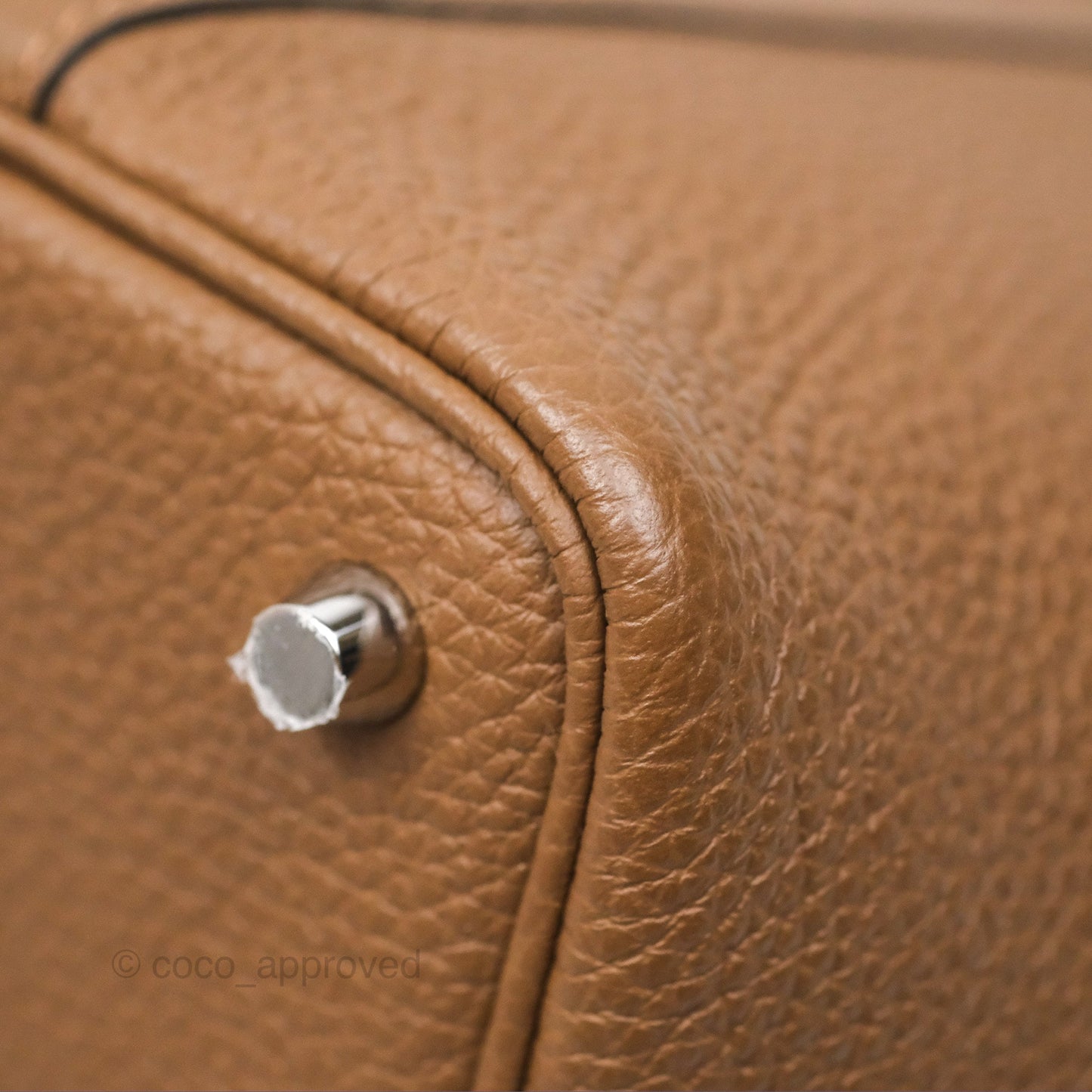 Hermès Picotin Lock 18 Alezan 3G/ Biscuit 48 Clemence Palladium Hardware