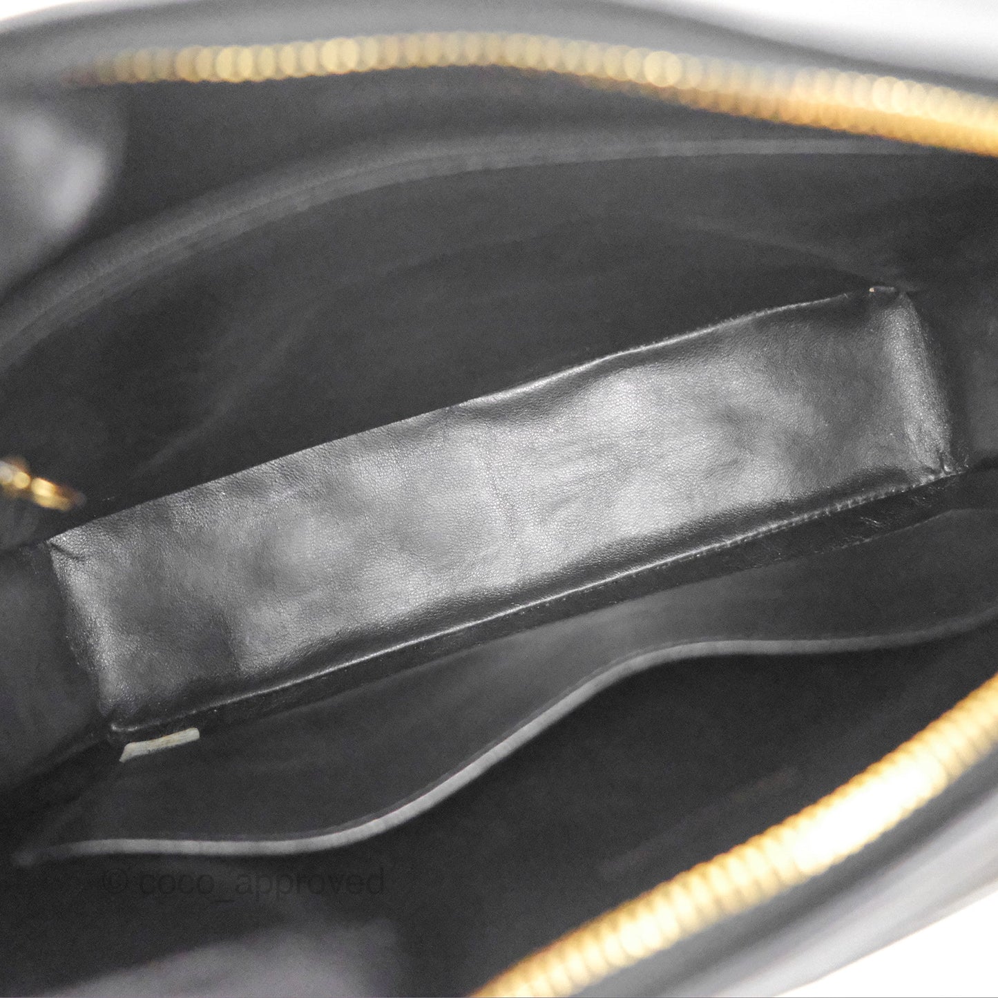 Chanel Vintage Camera Bag Black Lambskin 24K Gold Hardware