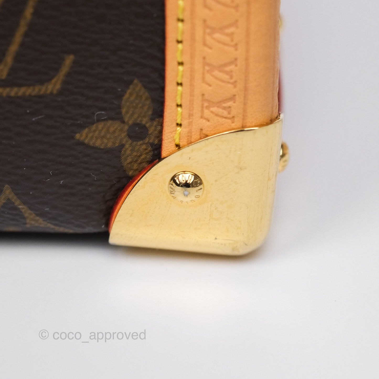 Louis Vuitton Side Trunk MM Monogram Canvas