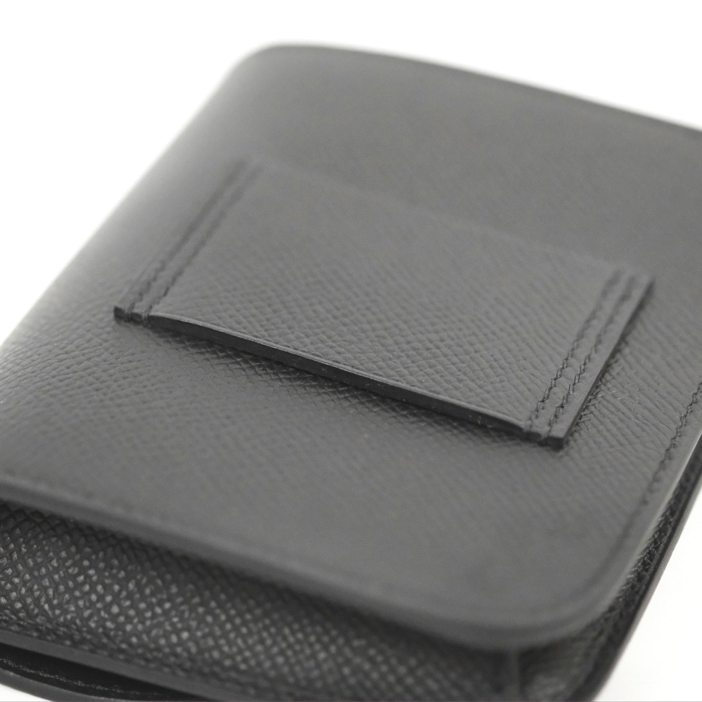 Hermès Constance Slim Wallet Black Epsom Gold Hardware