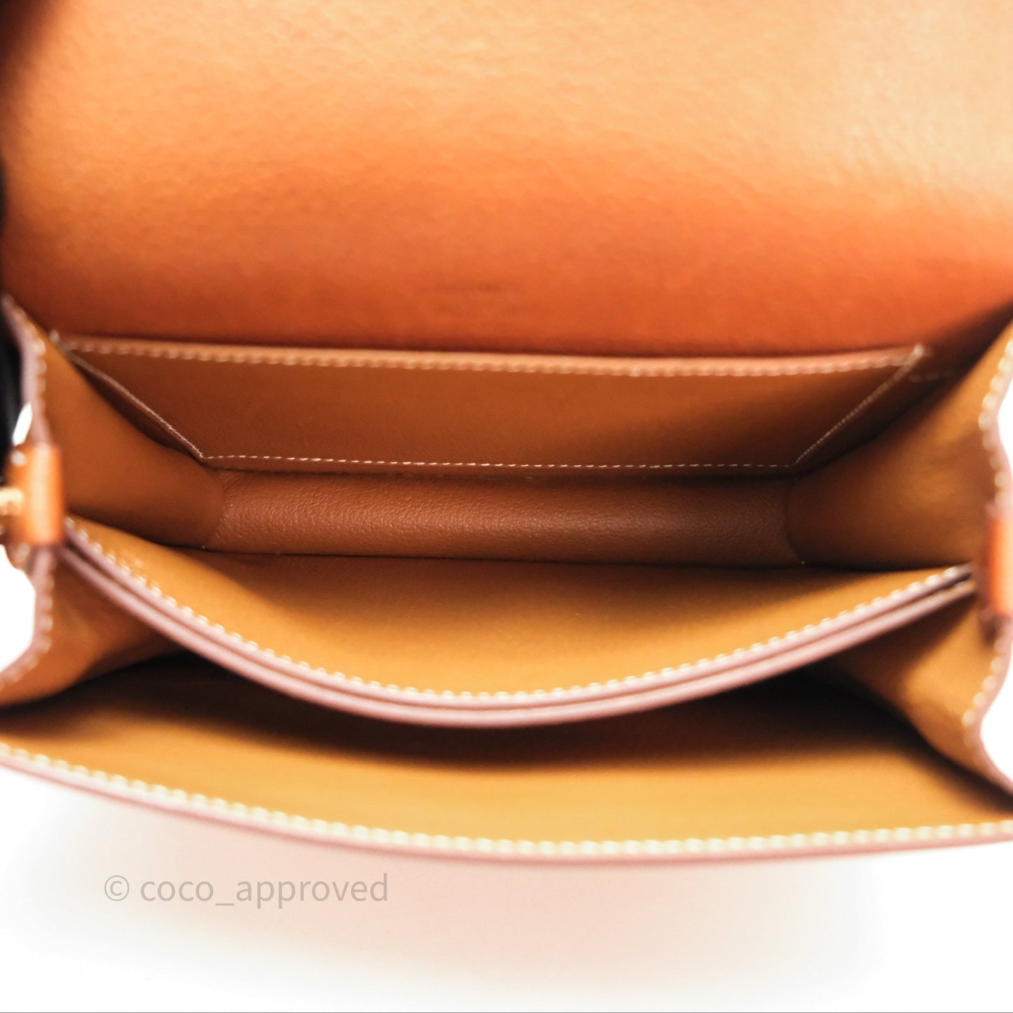 Hermès Roulis Mini Fauve 34 Barenia Gold Hardware
