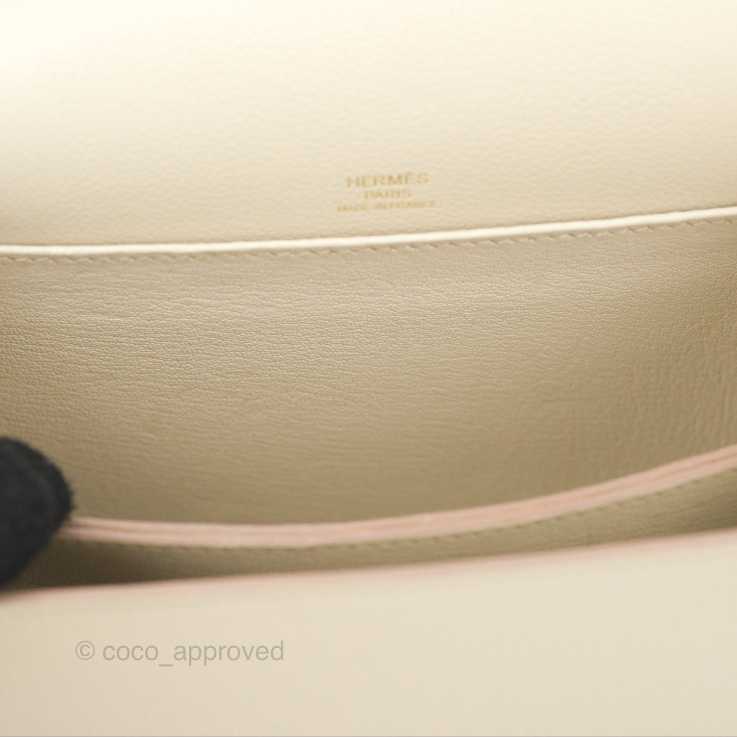 Hermès Roulis Mini 18 Beton Evercolor Permabrass Hardware