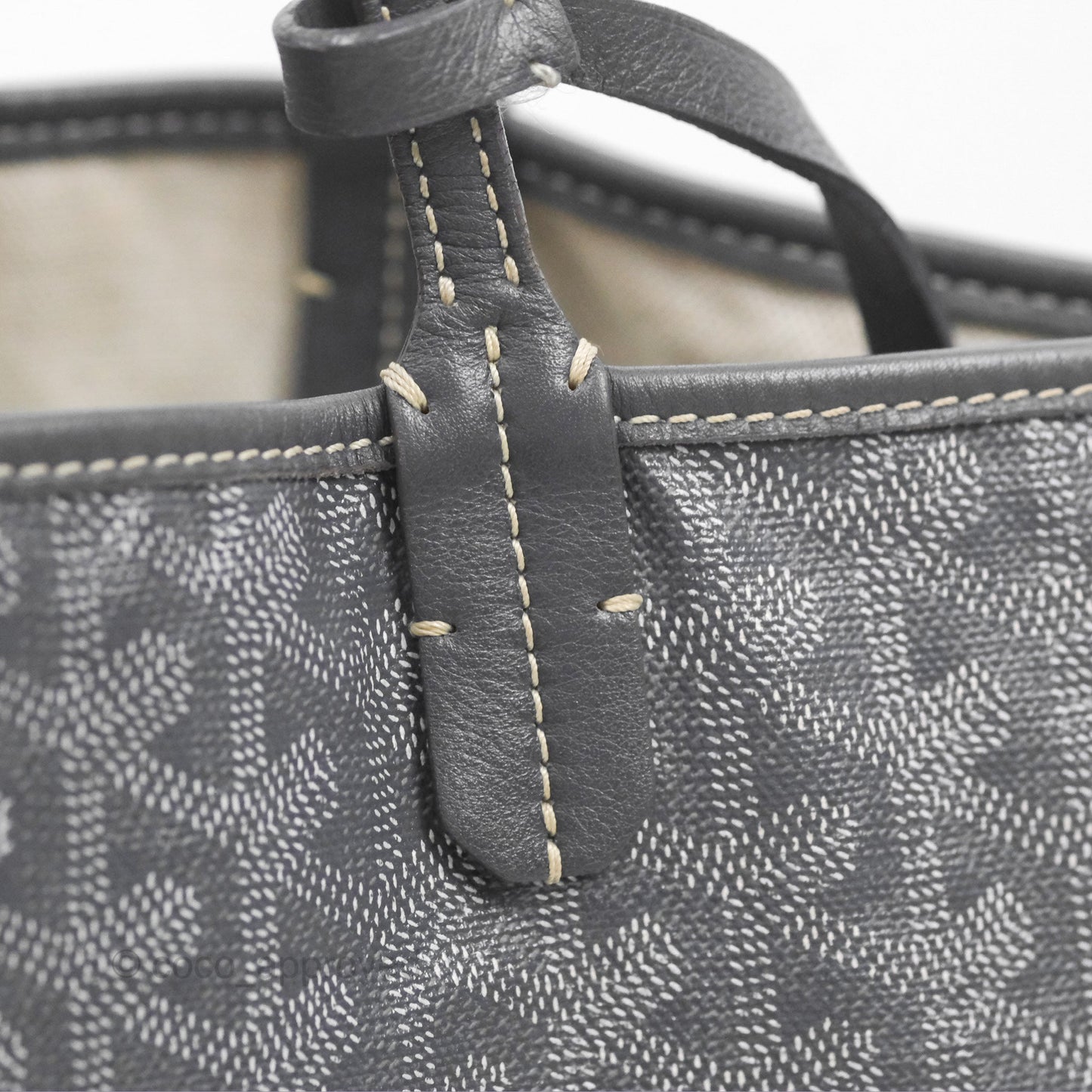 Goyard St Louis Tote PM ⁣⁣⁣⁣⁣⁣⁣⁣⁣⁣⁣⁣⁣⁣⁣⁣⁣⁣⁣⁣Grey Goyardine Canvas