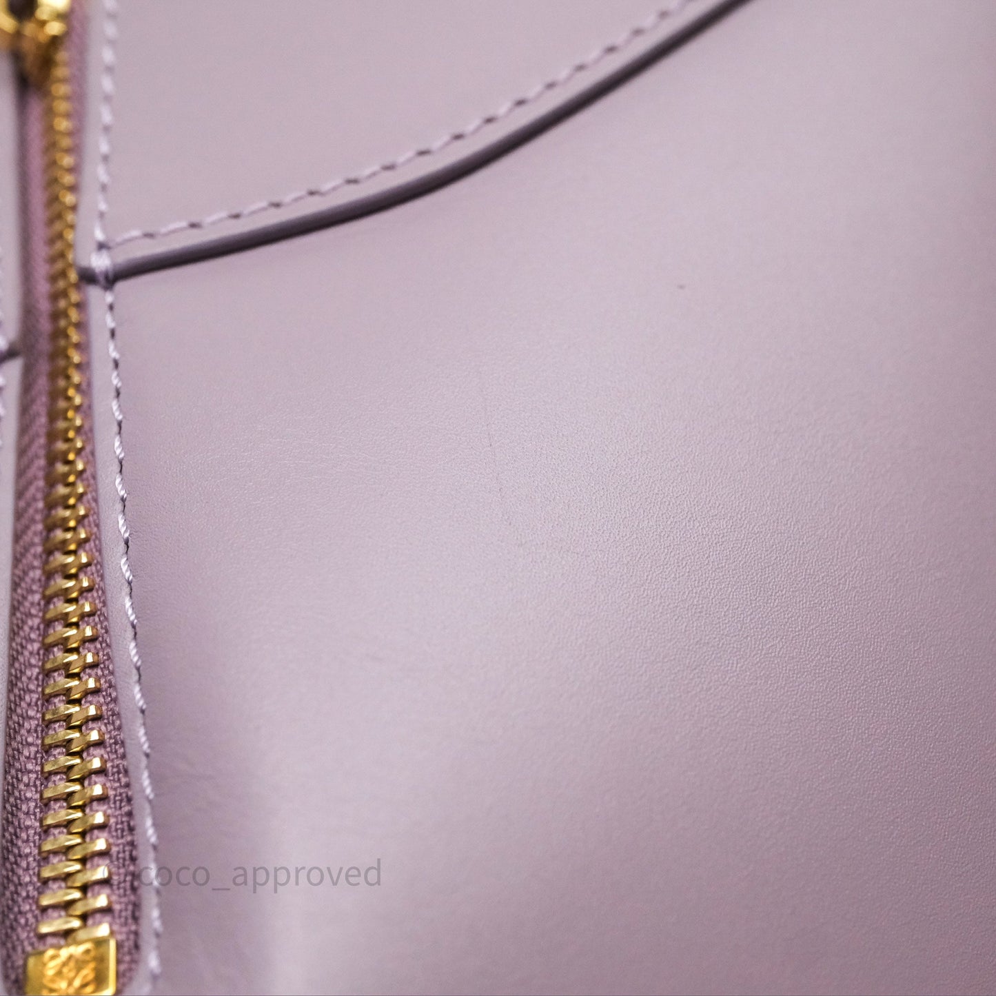 Loewe Small Hammock Shoulder Bag Calfskin Purple