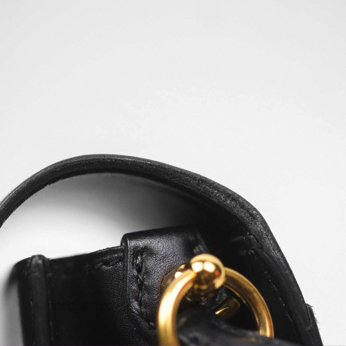 Hermès Roulis Mini 18 Noir 89 Veau Evergrain Gold Hardware