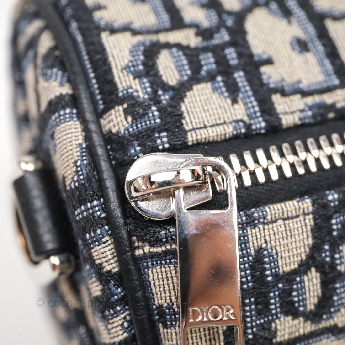 Dior Men's Mini Roller Messenger Bag Oblique Jacquard
