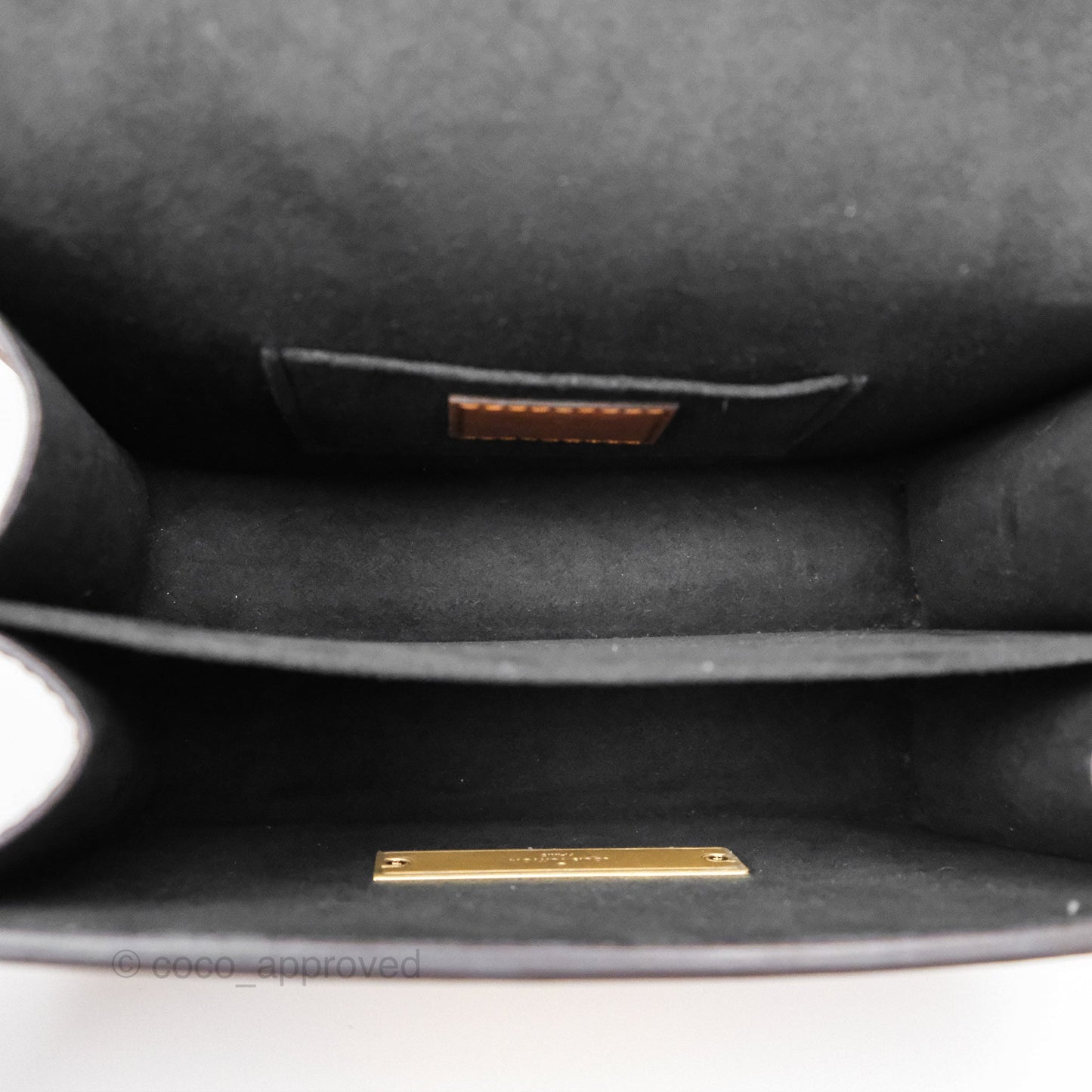 Louis Vuitton Mini Dauphine Monogram Tan Calfskin