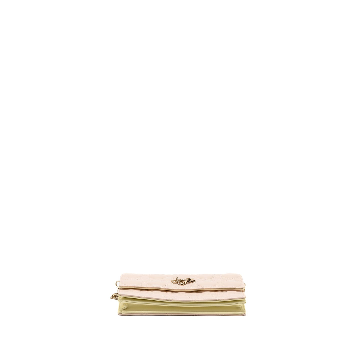 Dior My Dior Mini Bag Lambskin Light Pink/Light Yellow LGHW