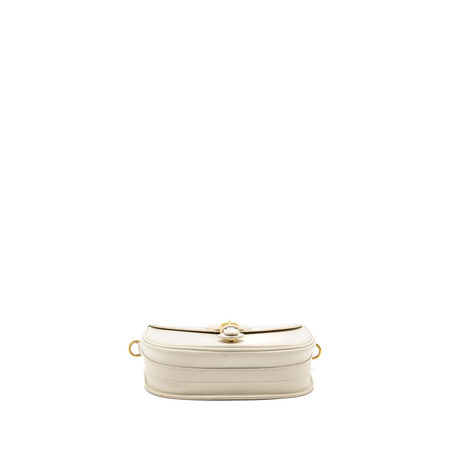 Dior Medium Dior Bobby Bag Calfskin White GHW