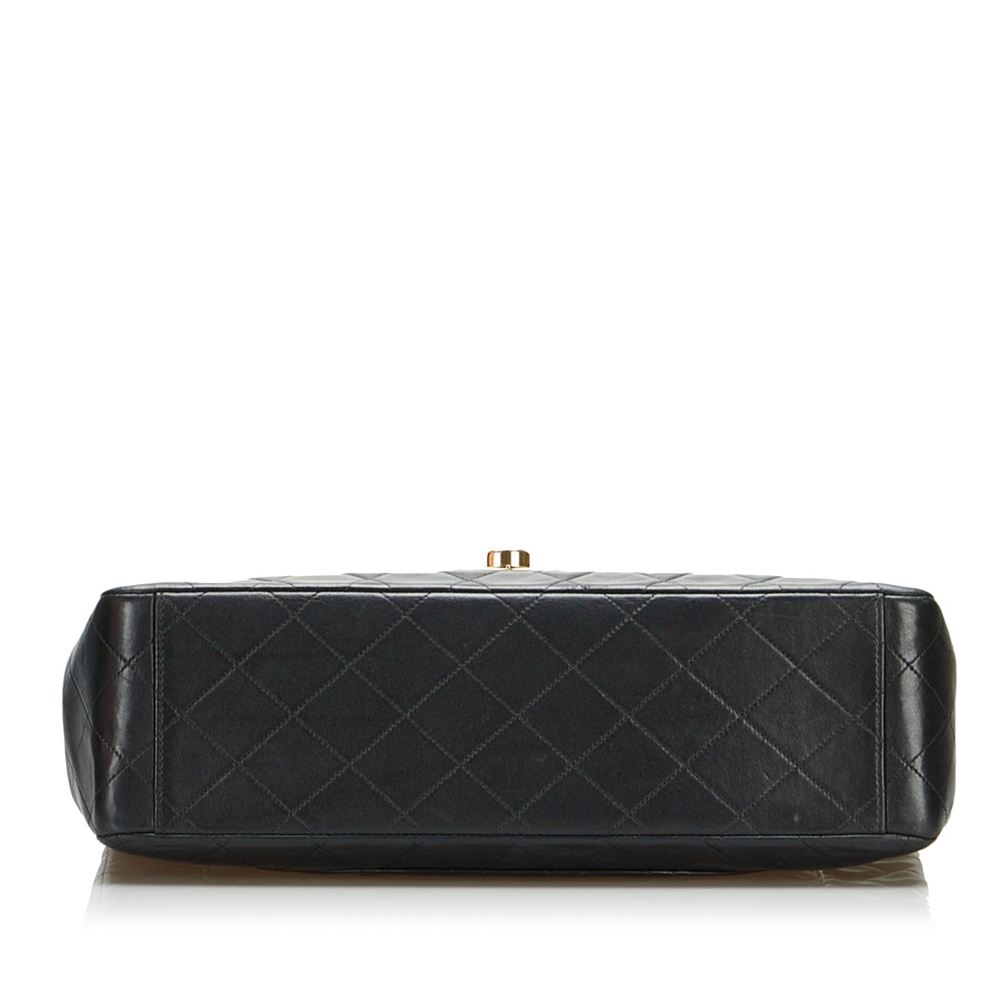 Chanel Jumbo Classic Lambskin Maxi Single Flap Shoulder Bag
