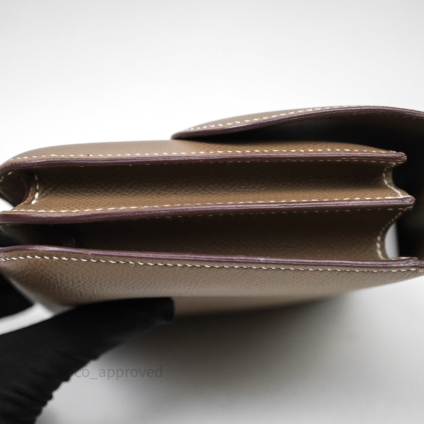 Hermès Constance Mini 18cm Etoupe Epsom Gold Hardware