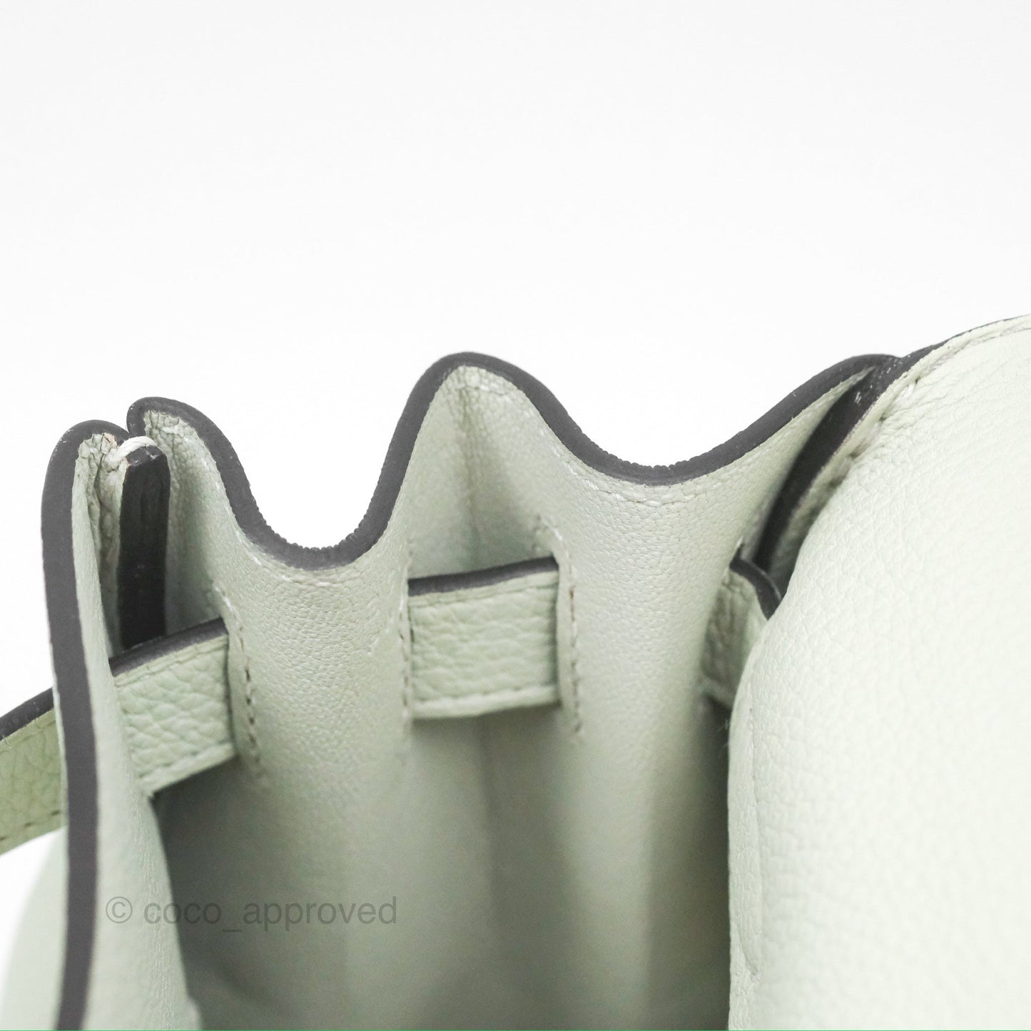 Hermès Kelly II 28 Retourne Togo Gris Neve Gold Hardware