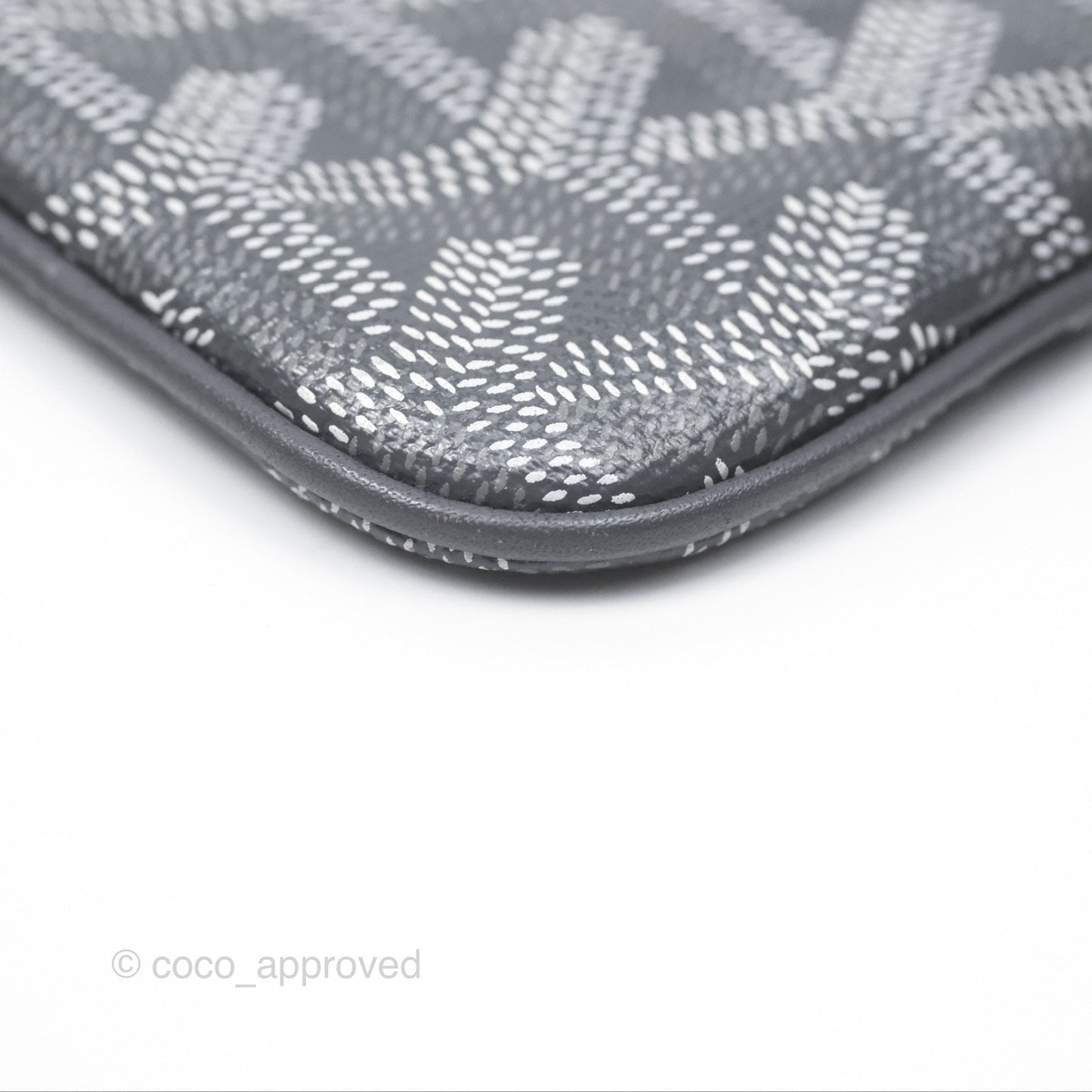 Goyard Sénat Mini Pouch Grey