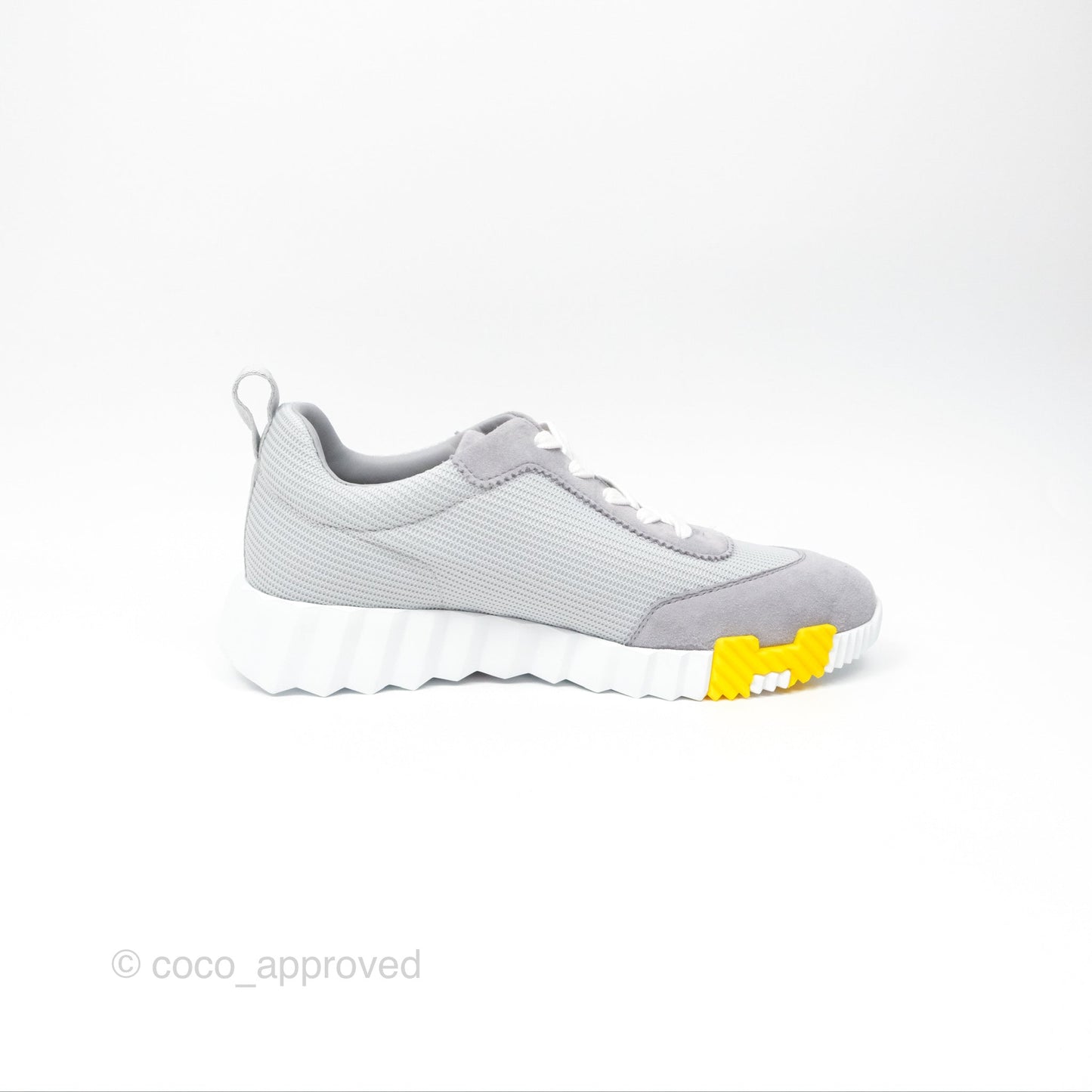 Hermès Sneaker Femme Bouncing Mesh Technique/ Chevre Gris Temperance