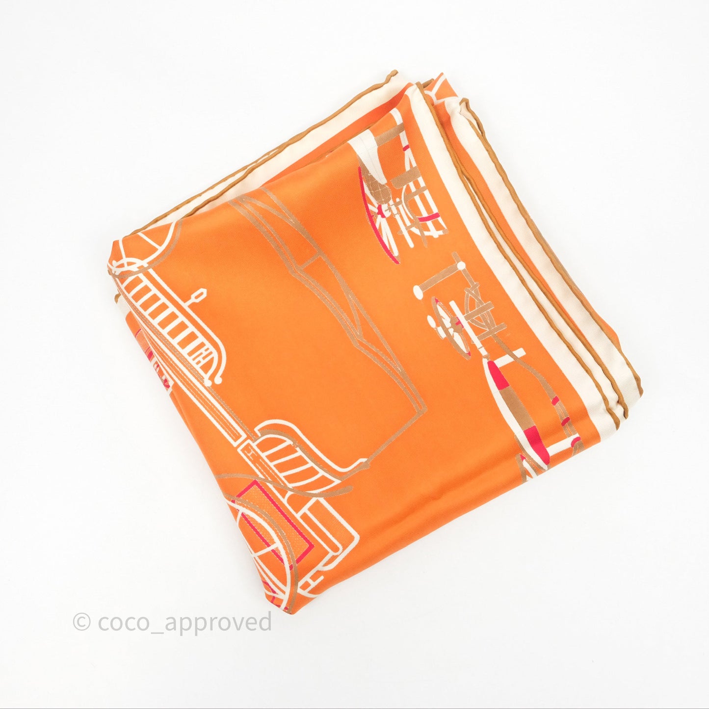 Hermès Complication Equestre scarf 90