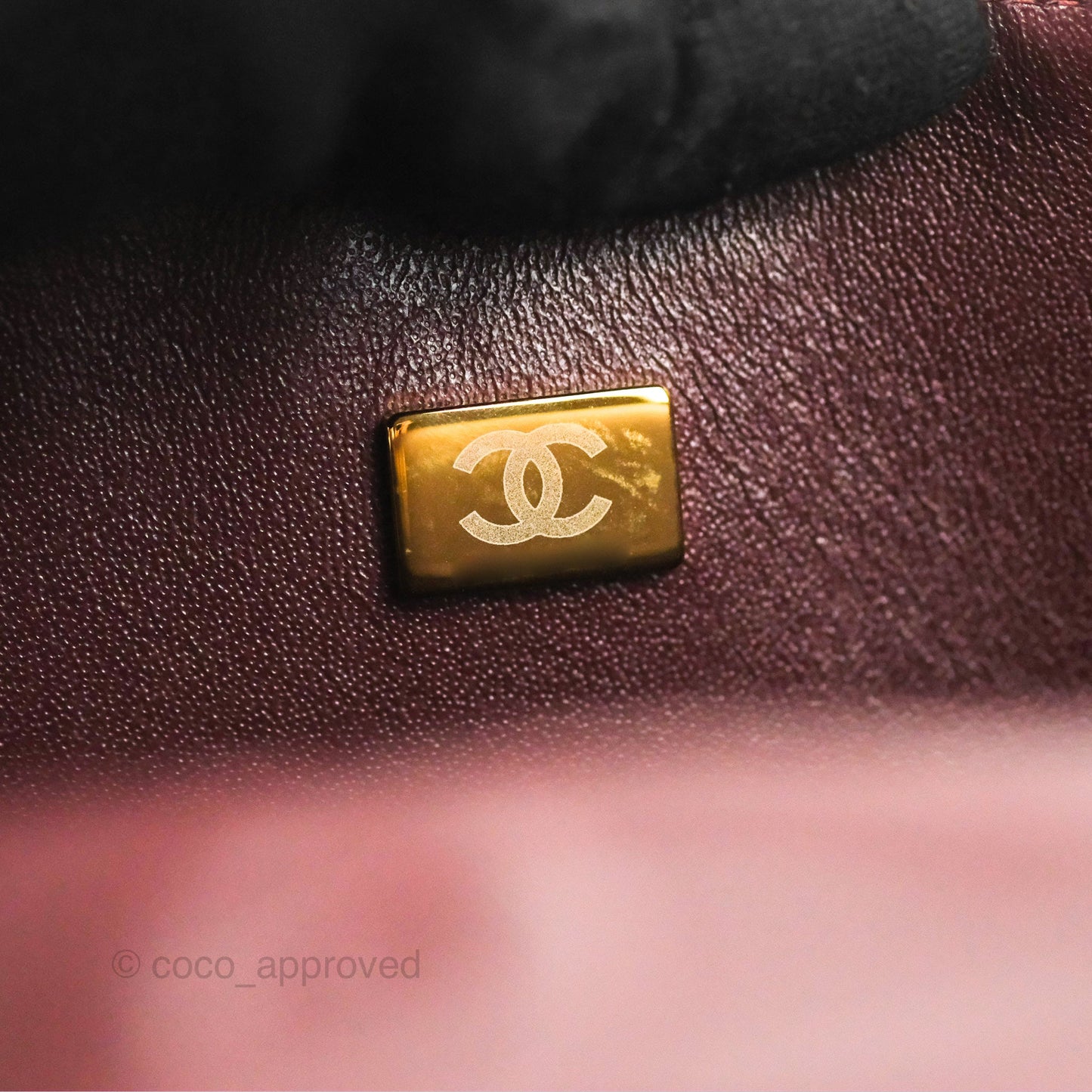 Chanel Classic M/L Medium Flap Quilted Black Caviar Gold Hardware