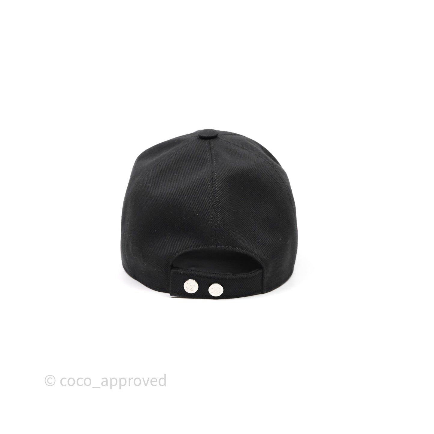 Chanel CC Baseball Cap Black