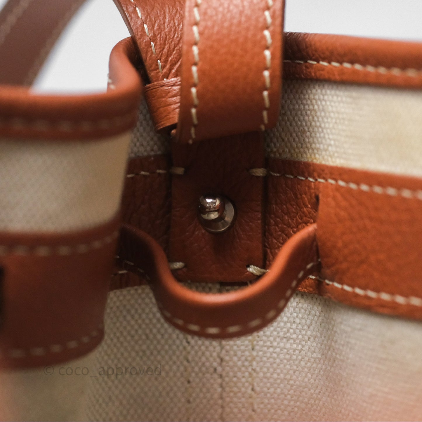 Goyard Petit Flot Bucket Bag Black & Tan Goyardine