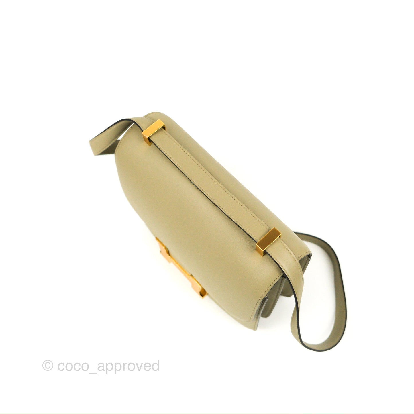 Hermès Constance 24 Sauge Swift Gold Hardware