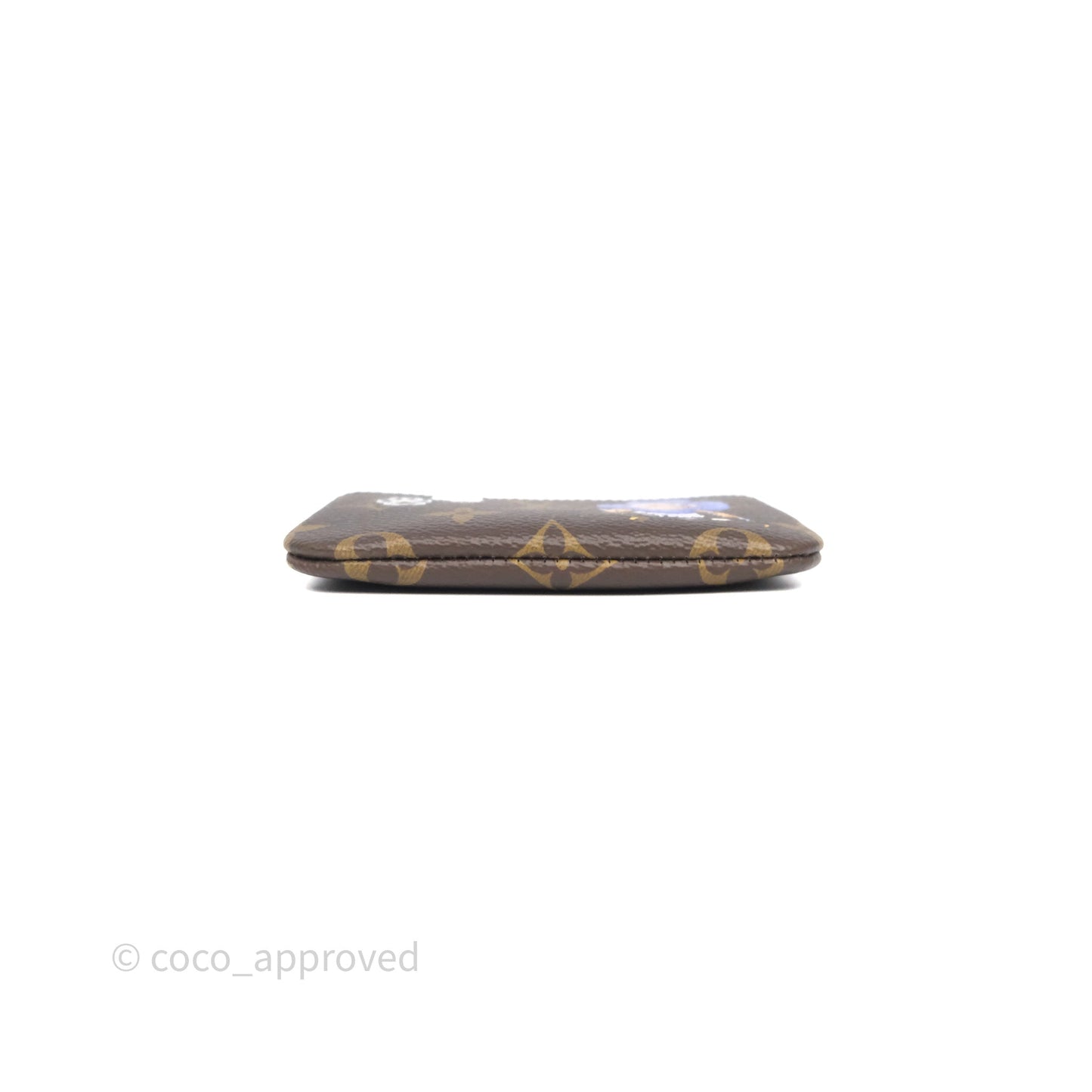 Louis Vuitton Vivienne Wintery Travel Collection Key Pouch Monogram Canvas
