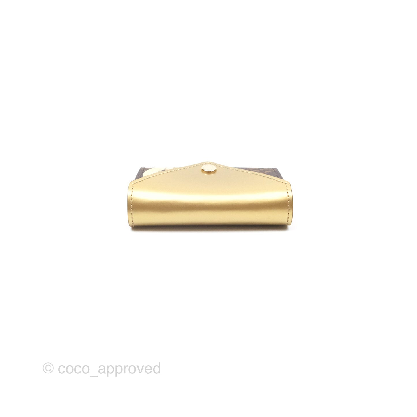Louis Vuitton Vivienne Moon Poker Card with Gold Monogram Card Holder