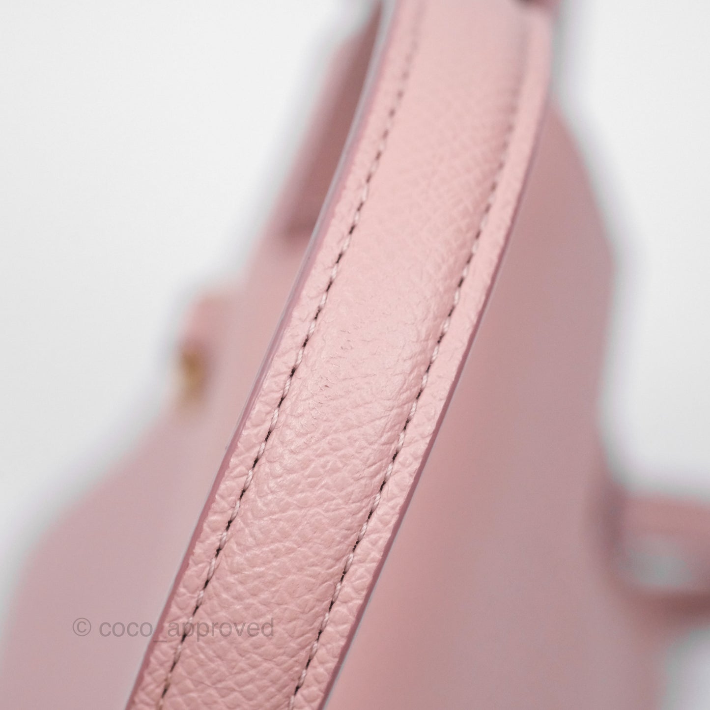Celine Nano Belt Bag Pink Grained Calfskin Gold Hardware