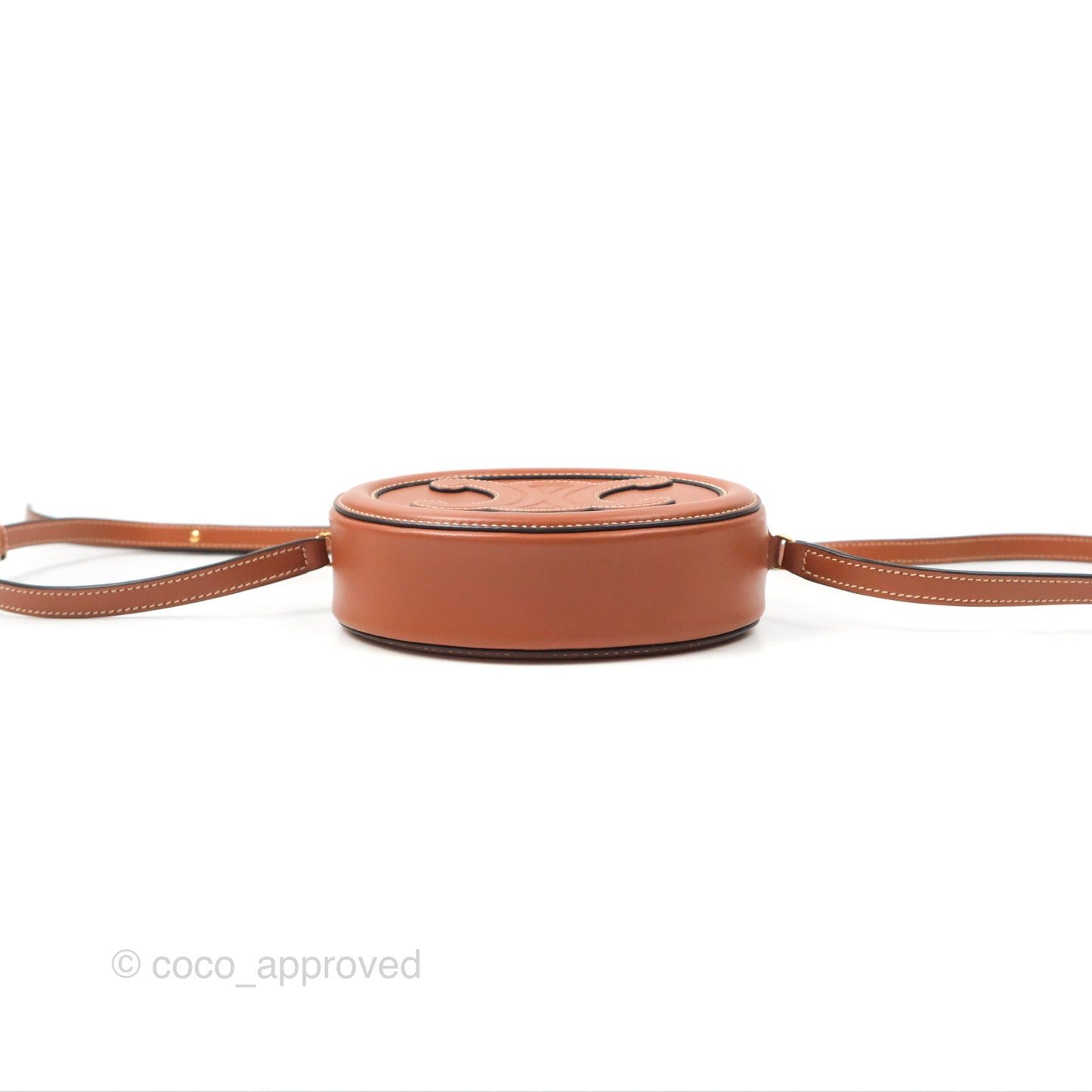Celine Oval Bag Cuir Triomphe Tan Calfskin