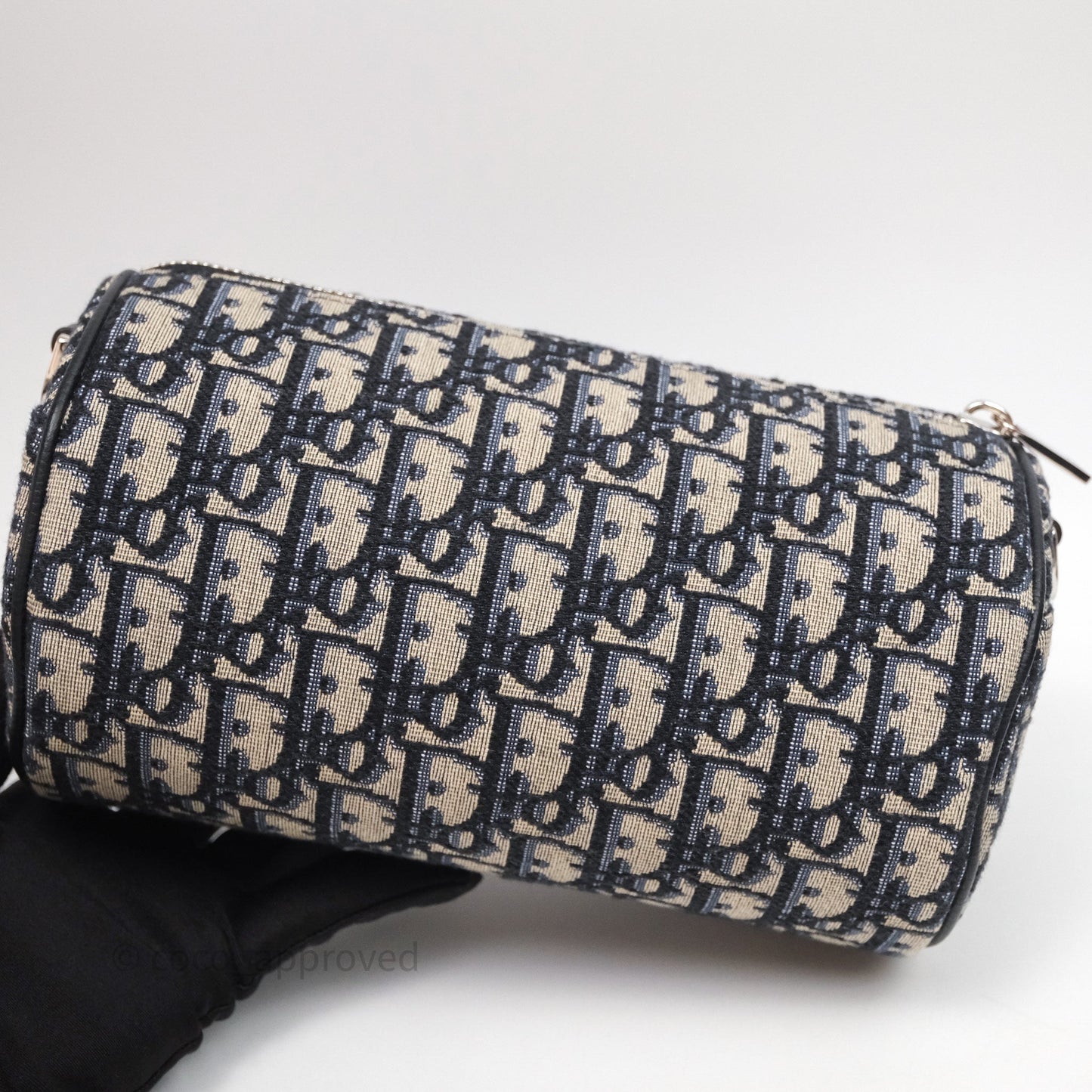 Dior Men's Mini Roller Messenger Bag Oblique Jacquard