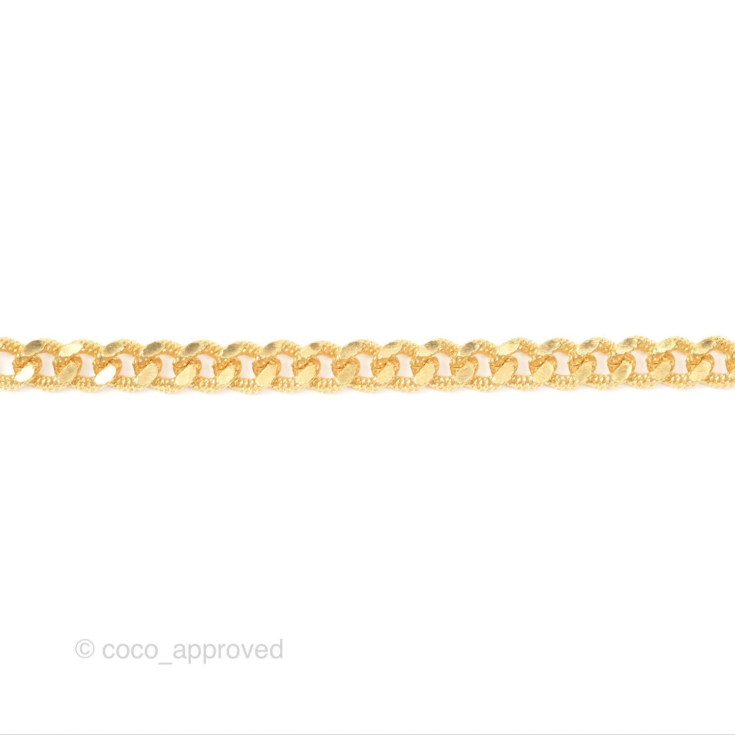Chanel Crystal CC Chain Choker Gold Tone 24V