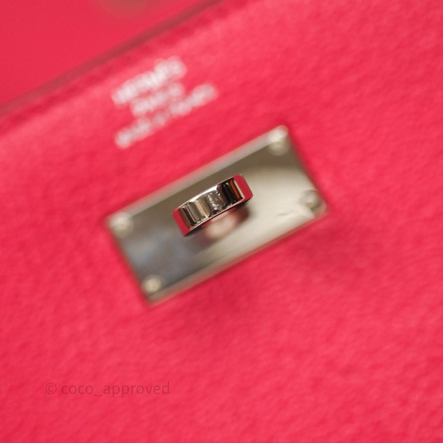 Hermès Kelly Wallet Pink Chevre Mysore Palladium Hardware