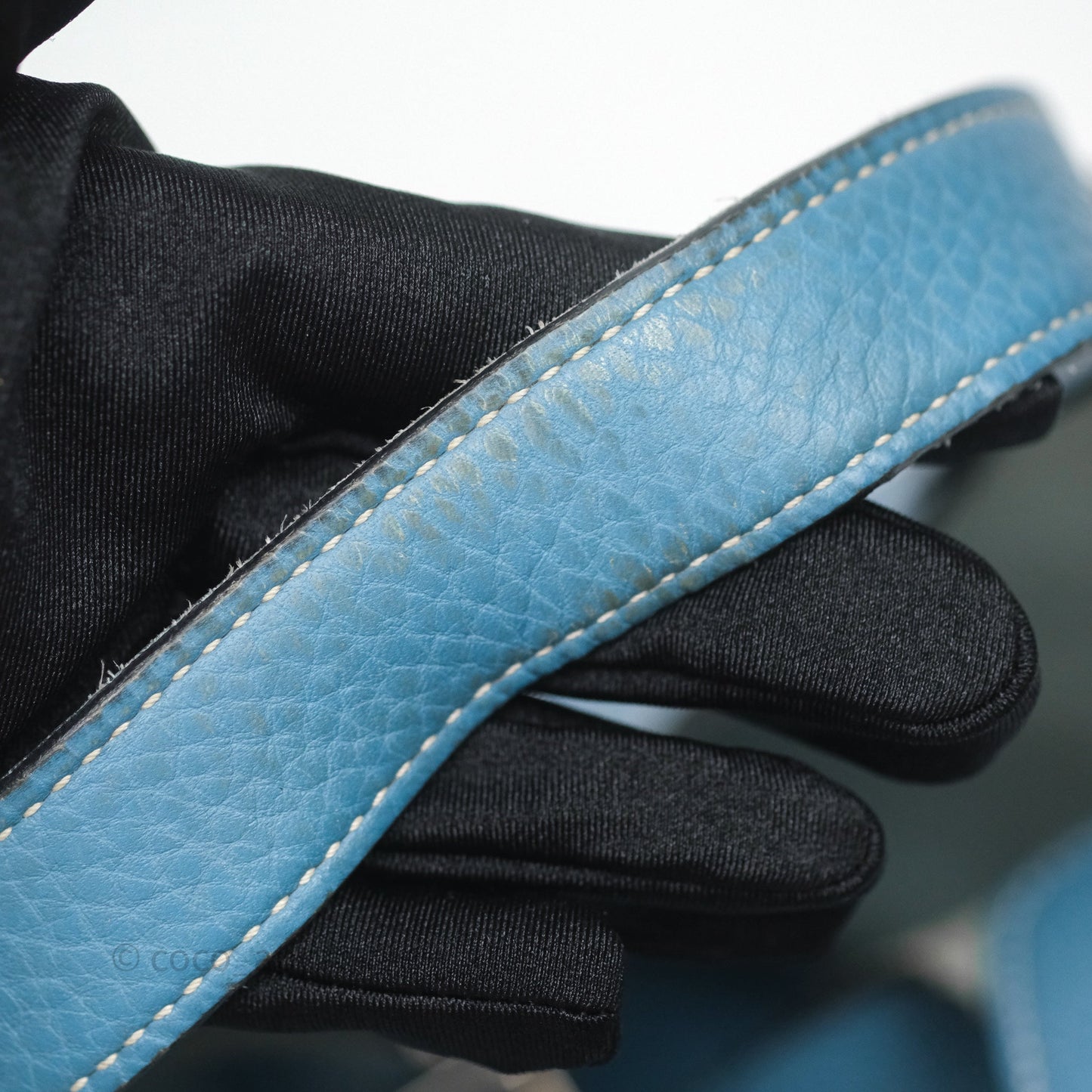 Hermès Picotin 18 Blue Jean 75 Clemence Palladium Hardware