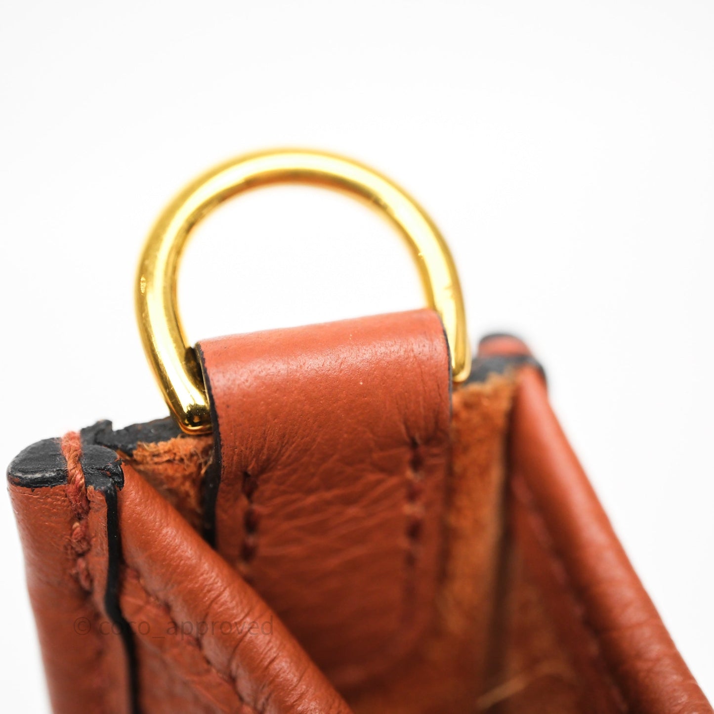 Hermès Mini Evelyne 16 Brick Clemence Gold Hardware