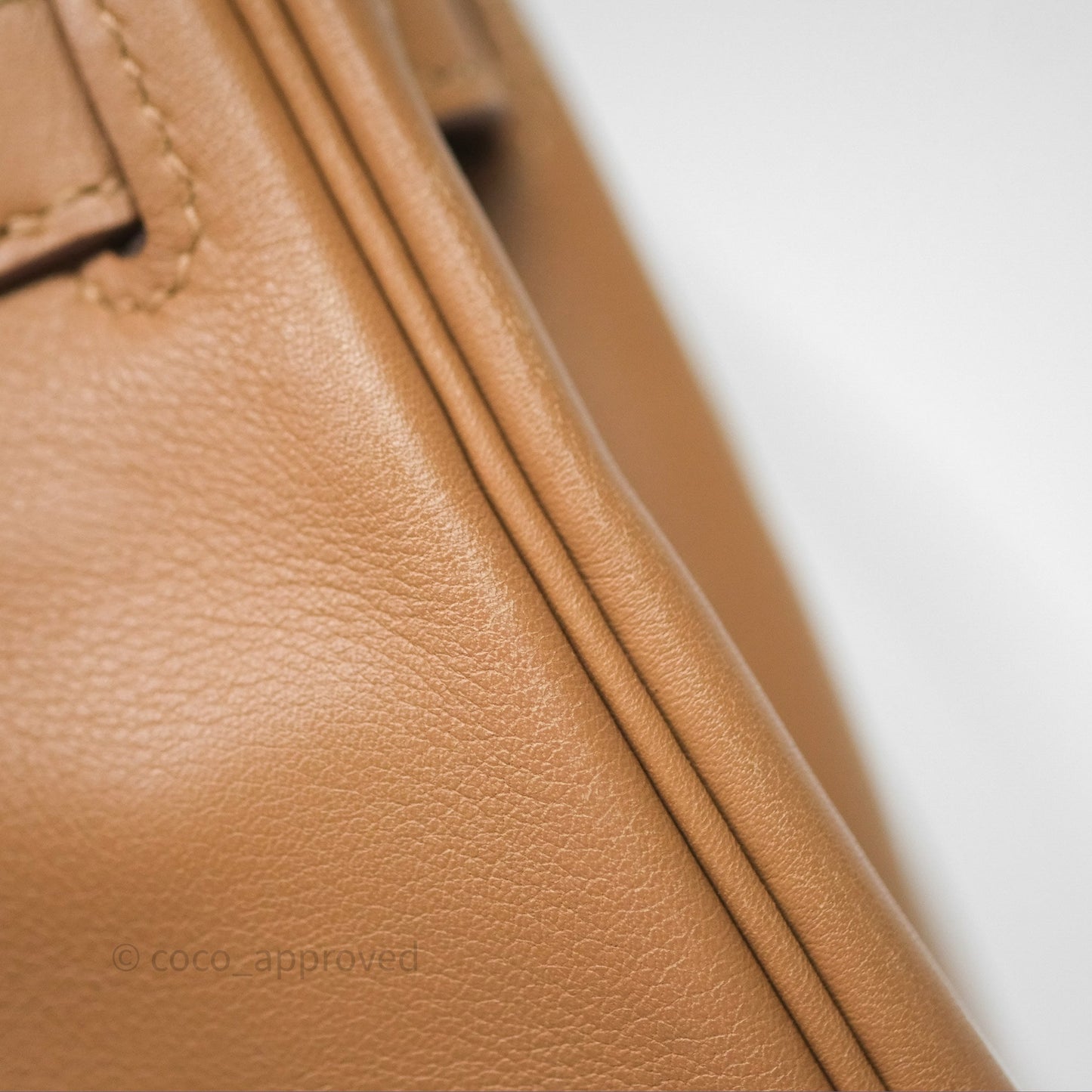 Hermès Kelly 35 Retourne Chai 0M Evercolor Palladium Hardware