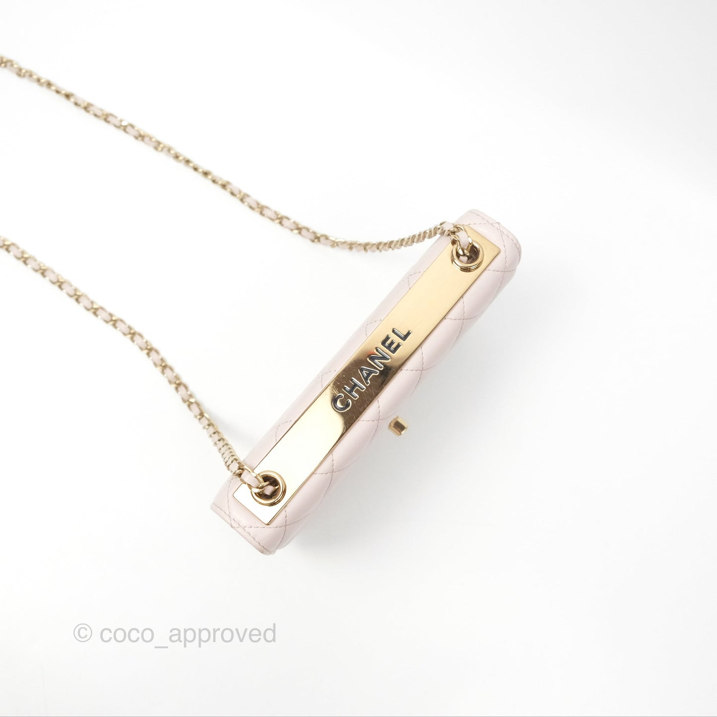 Chanel Trendy CC WOC Quilted Pink Lambskin Gold Hardware