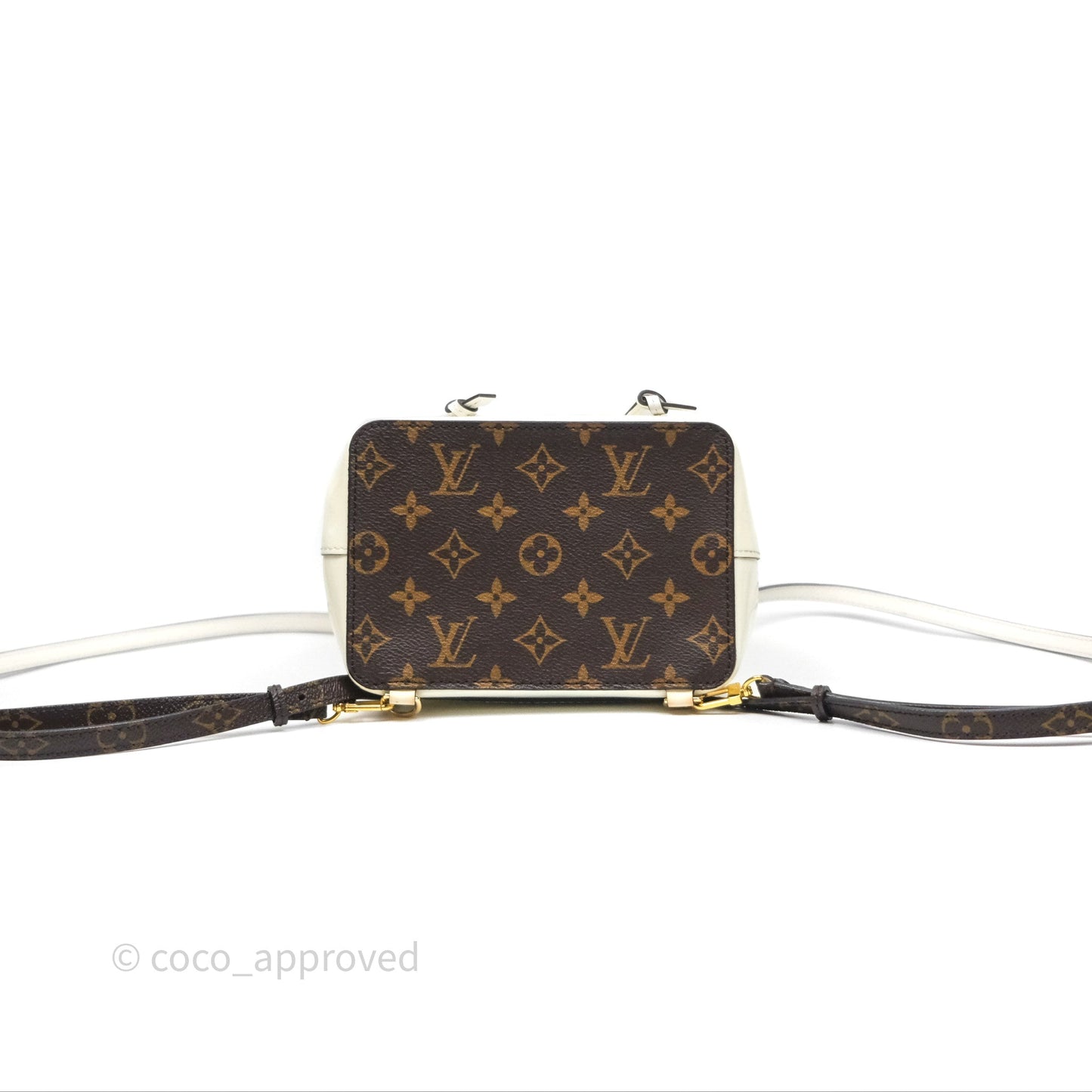 Louis Vuitton Hot Springs Backpack Monogram Patent Snow