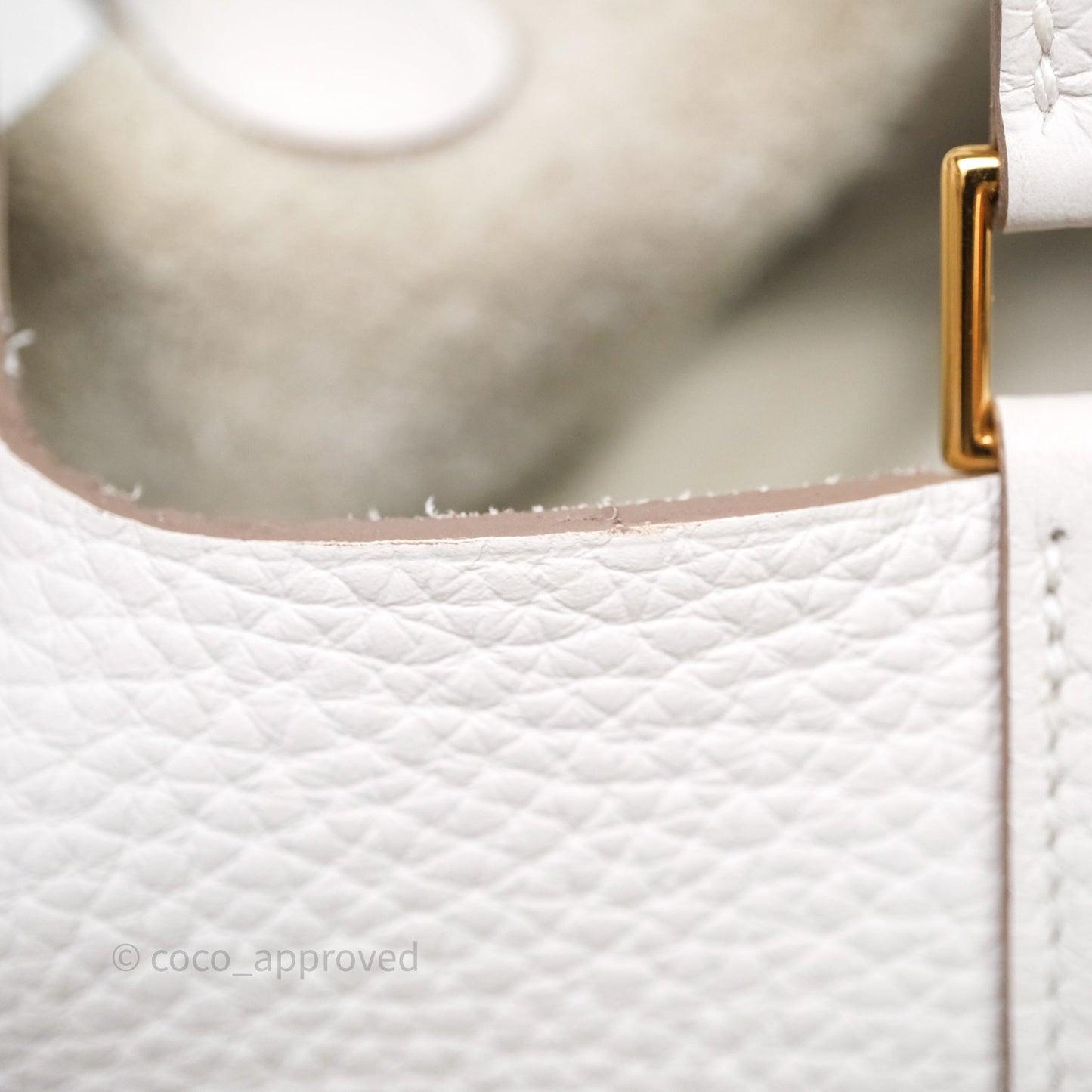 Hermes Picotin Lock 18 Gris Pale M4 Clemence Gold Hardware