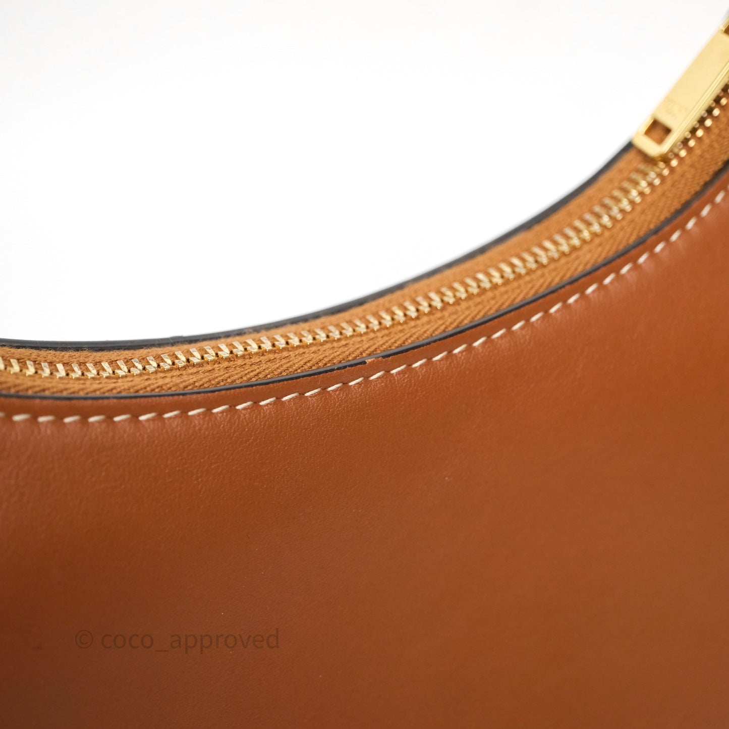 Celine Medium Ava Chain Bag Tan Calfskin