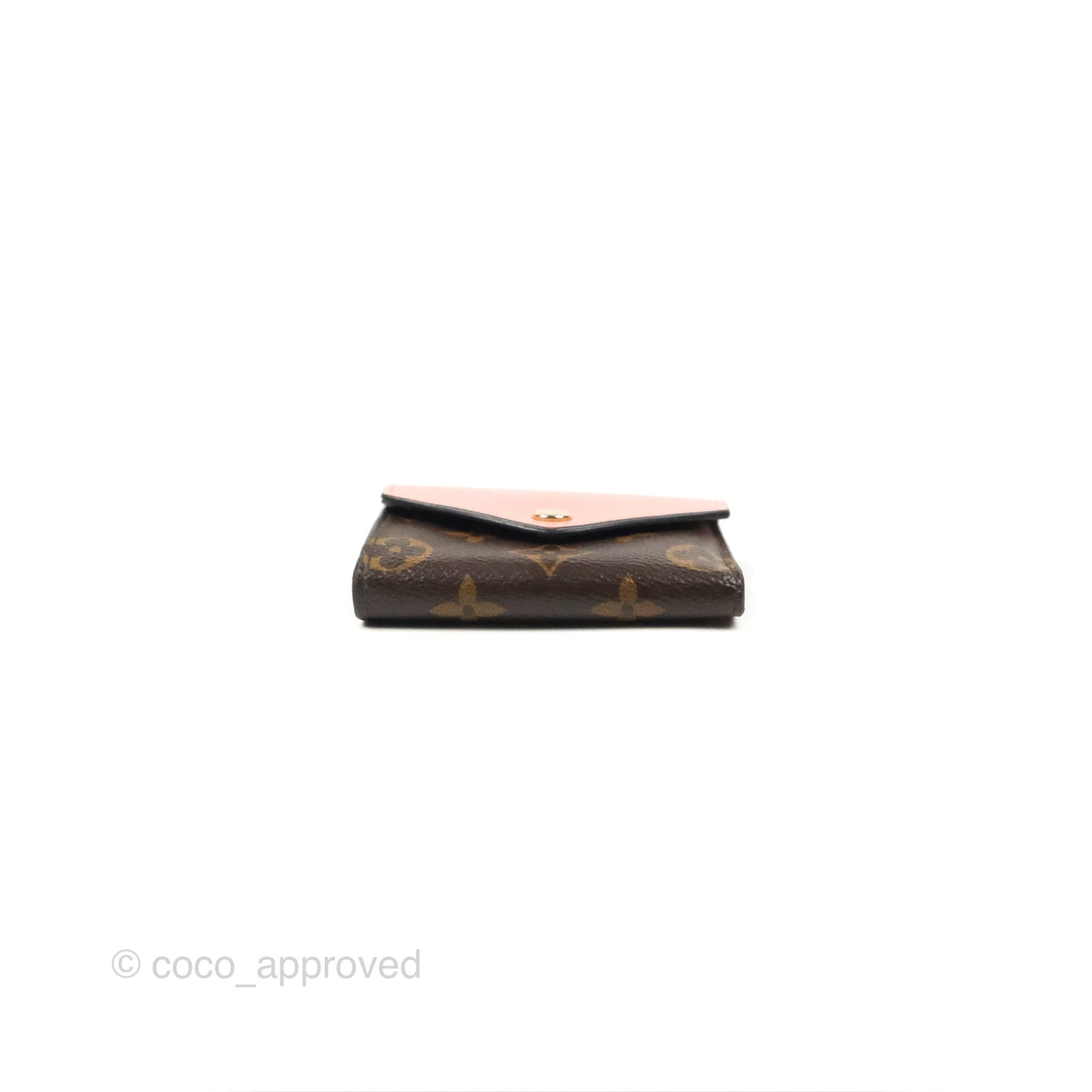 Louis Vuitton Zoé Wallet Rose Monogram Canvas