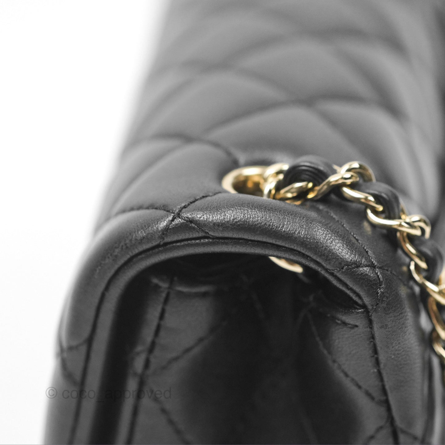 Chanel Ball Crush Mini Rectangular Black Lambskin Gold Hardware 23C