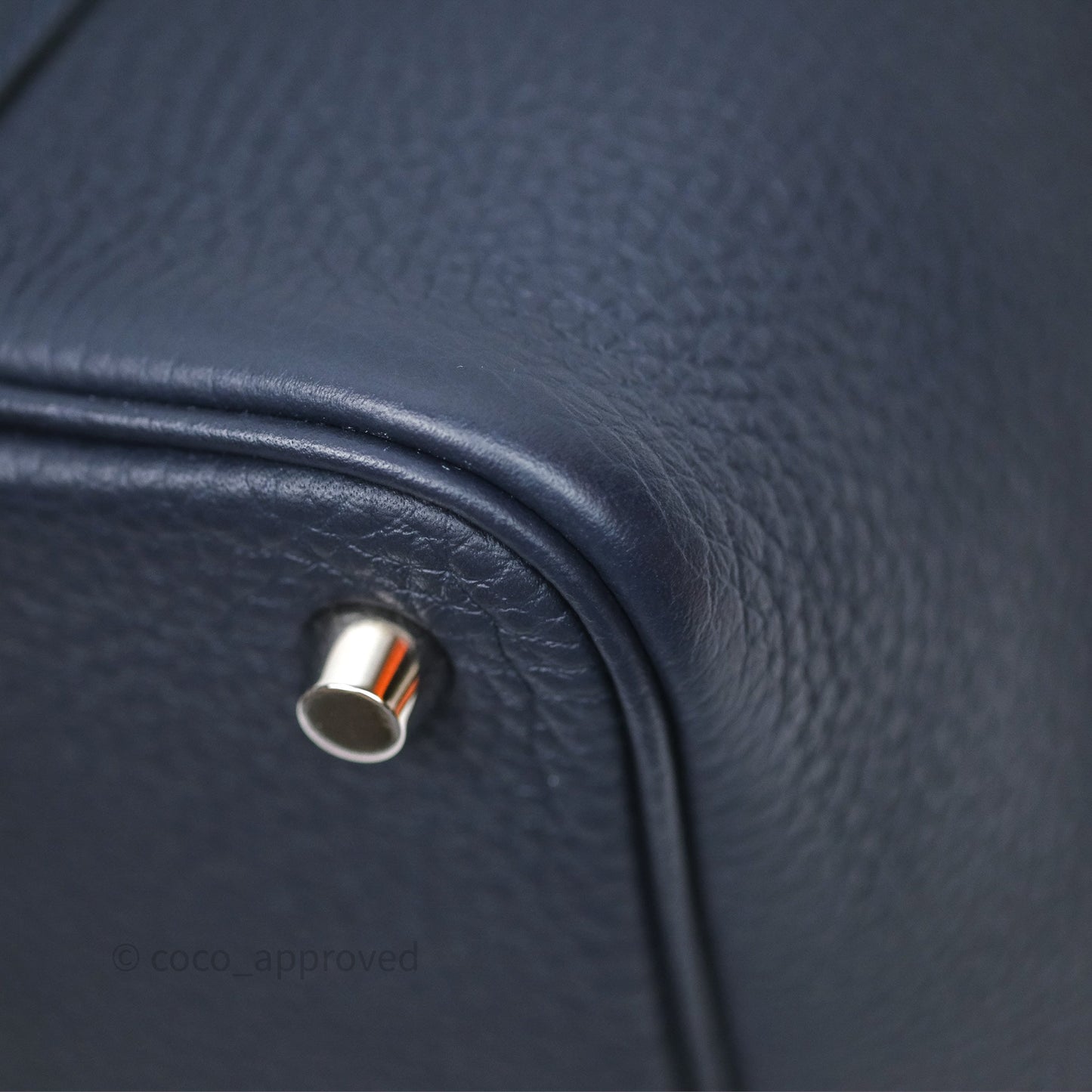 Hermès Picotin 18 Bleu Nuit 2Z Clemence Palladium Hardware