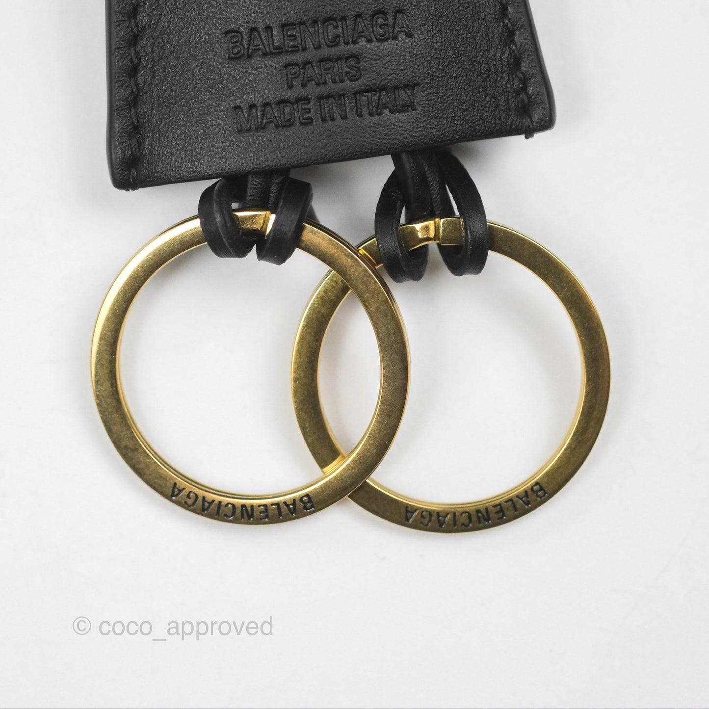 Balenciaga Rodeo Small in Black Smooth Calfskin Aged Gold Hardware