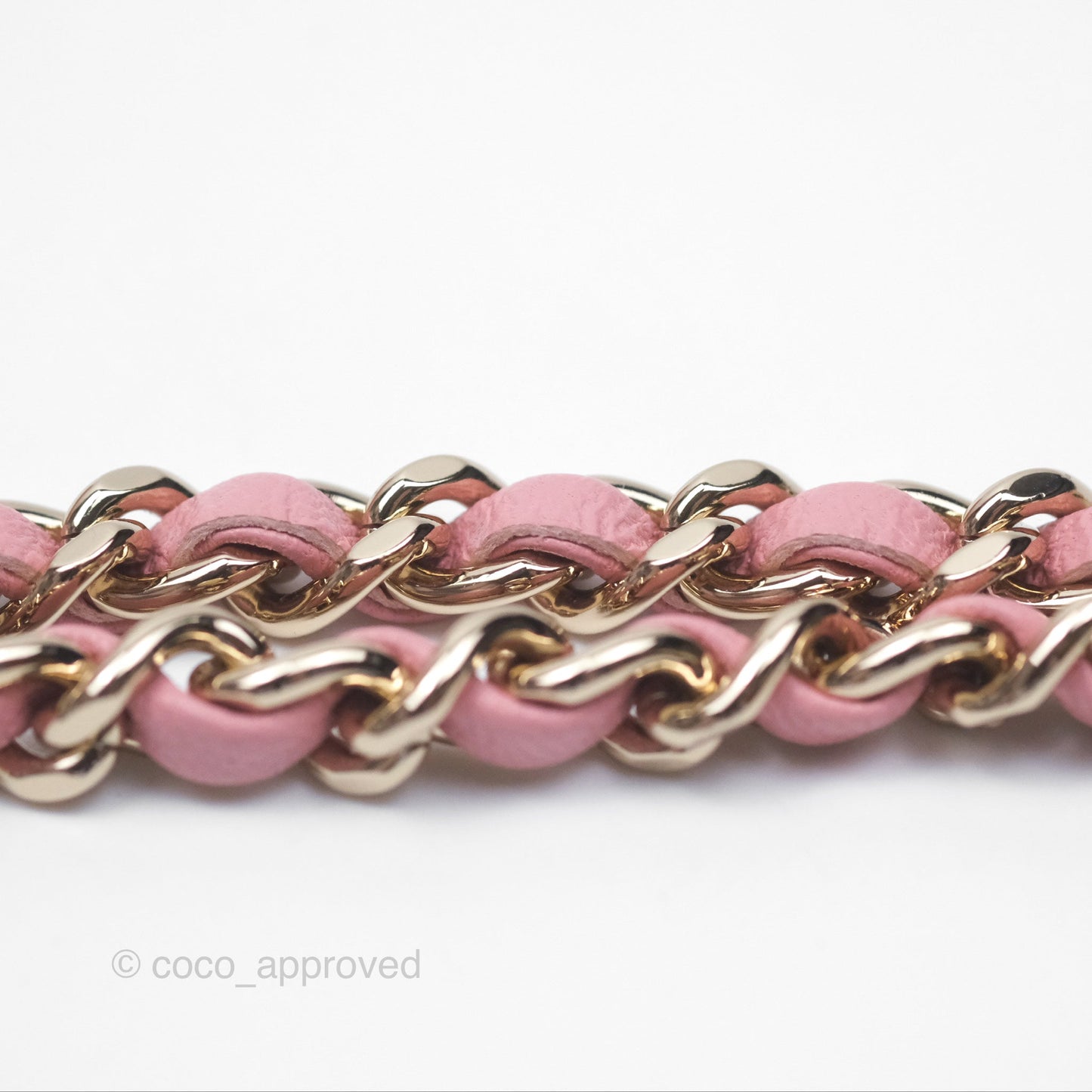 Chanel Top Handle Mini Rectangular Flap Bag Pink Lambskin Gold Hardware