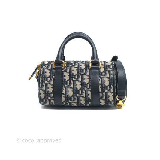 Dior Groove 17 Nano Bag Blue Dior Oblique Jacquard