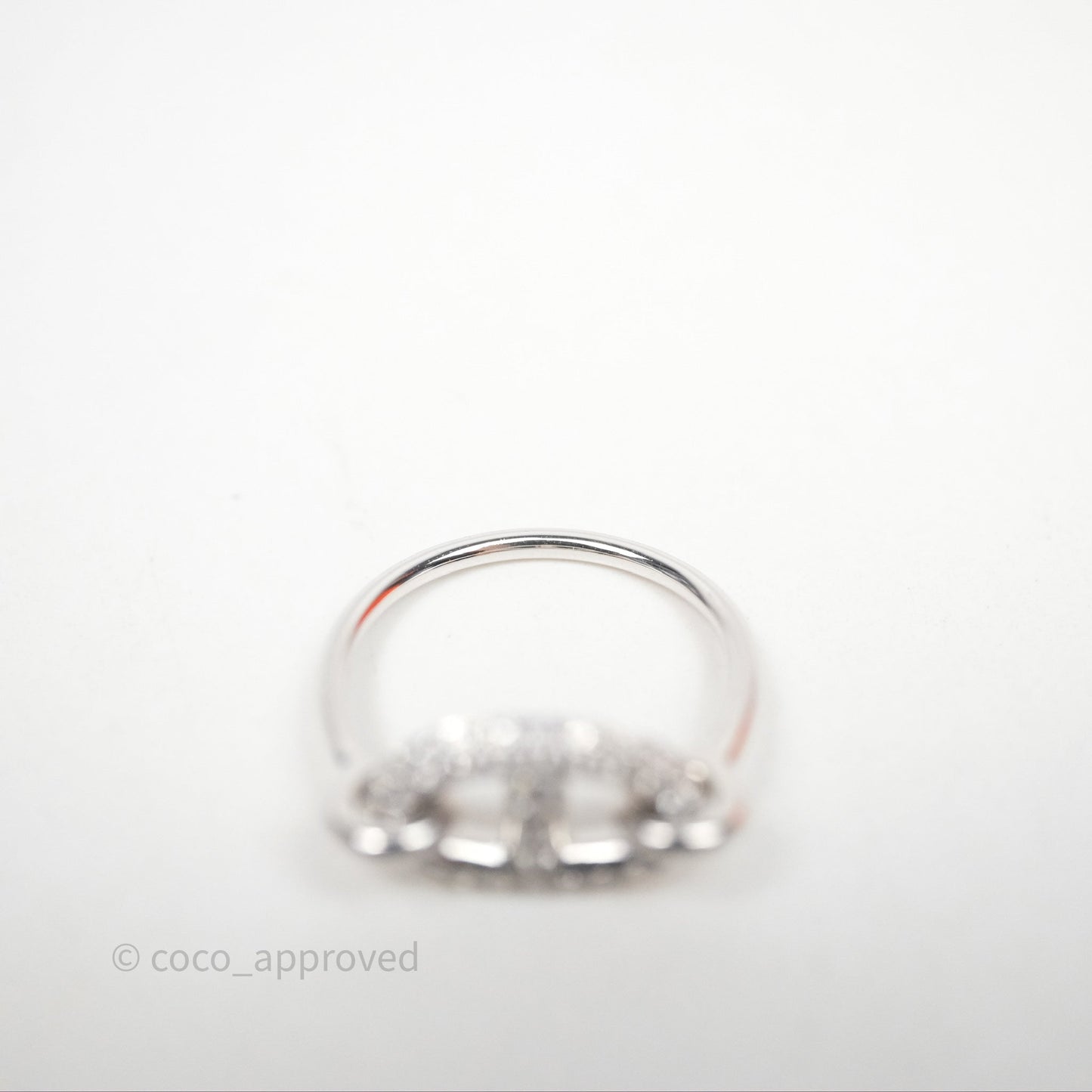 Hermès Farandole Diamonds Ring White Gold