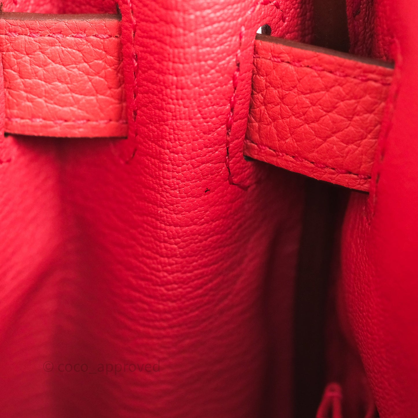 Hermès Kelly 28 Rose Jaipur Retourne Togo Gold Hardware