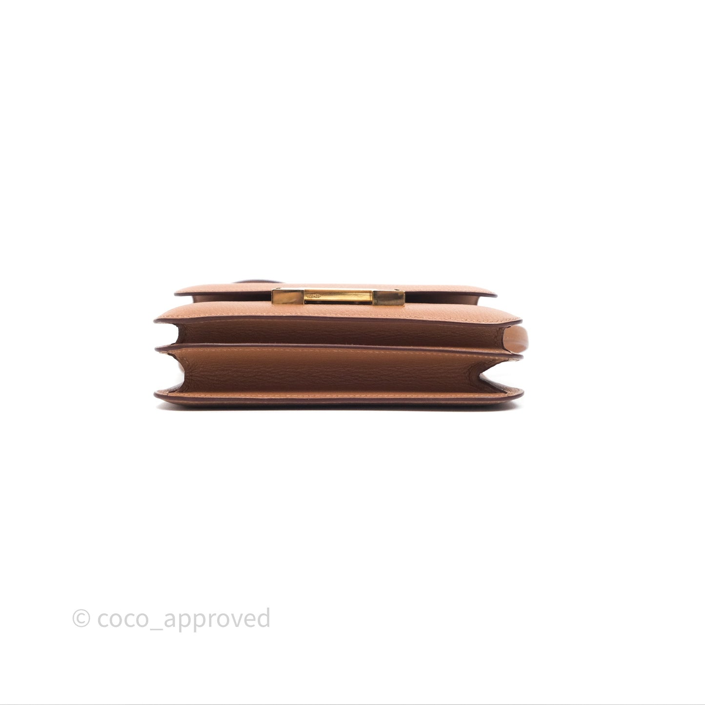Hermès Constance Mini Quebracho Chevre Gold Hardware