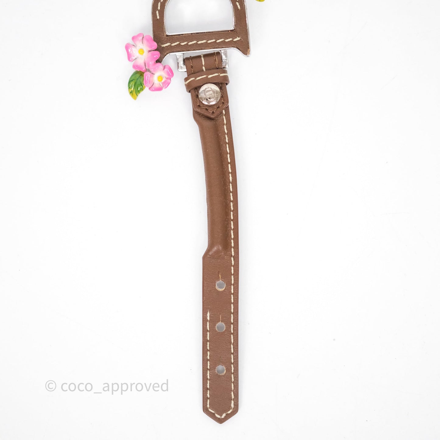 Christian Dior Flower Brown Bracelet