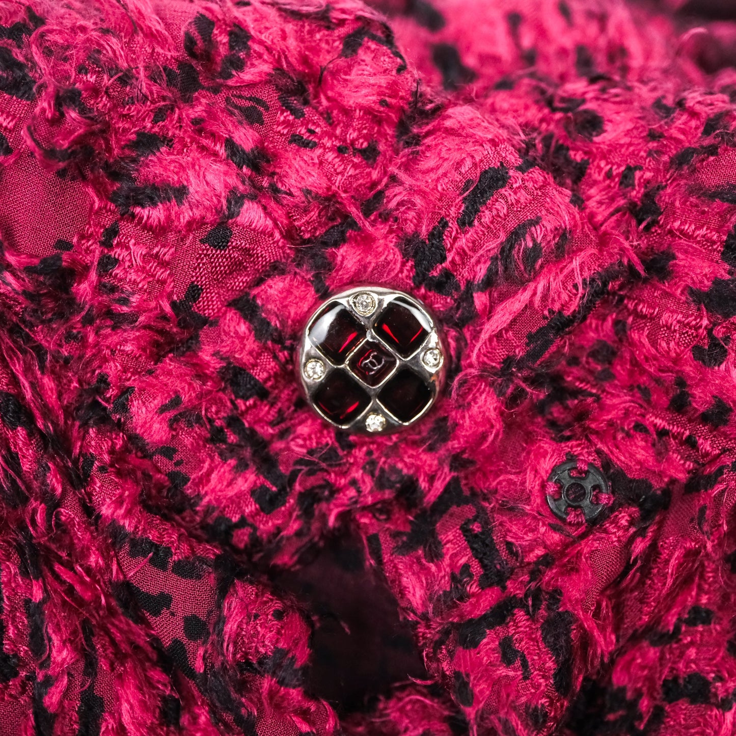 Chanel Bow Shirt Top Purple Size 36