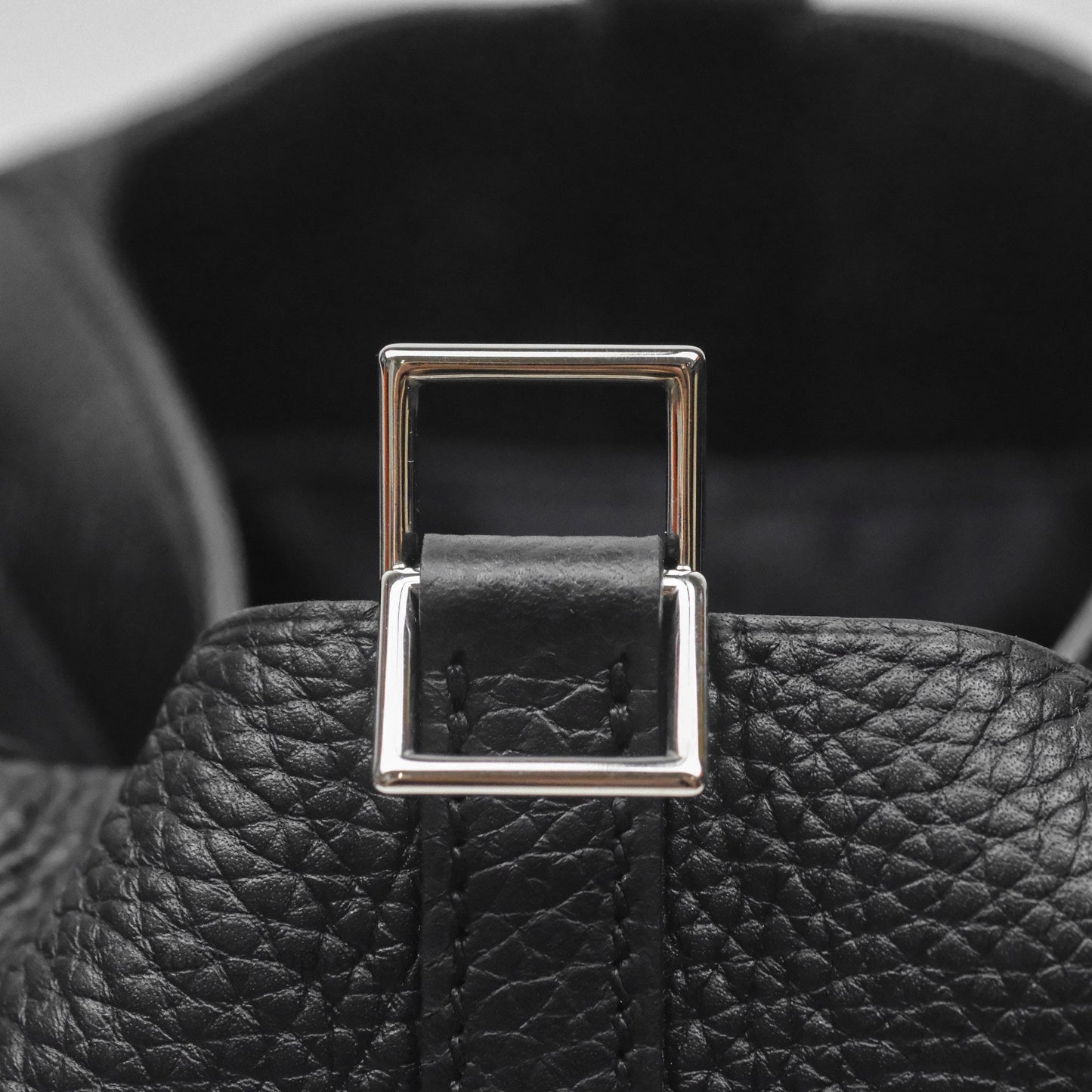Hermès Picotin 18 Black Noir 89 Clemence Palladium Hardware
