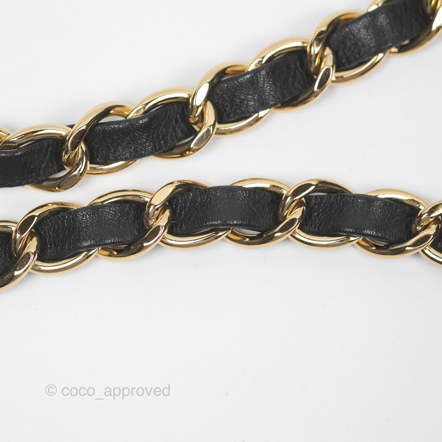Chanel Quilted East West Flap Bag Black Lambskin Gold Hardware